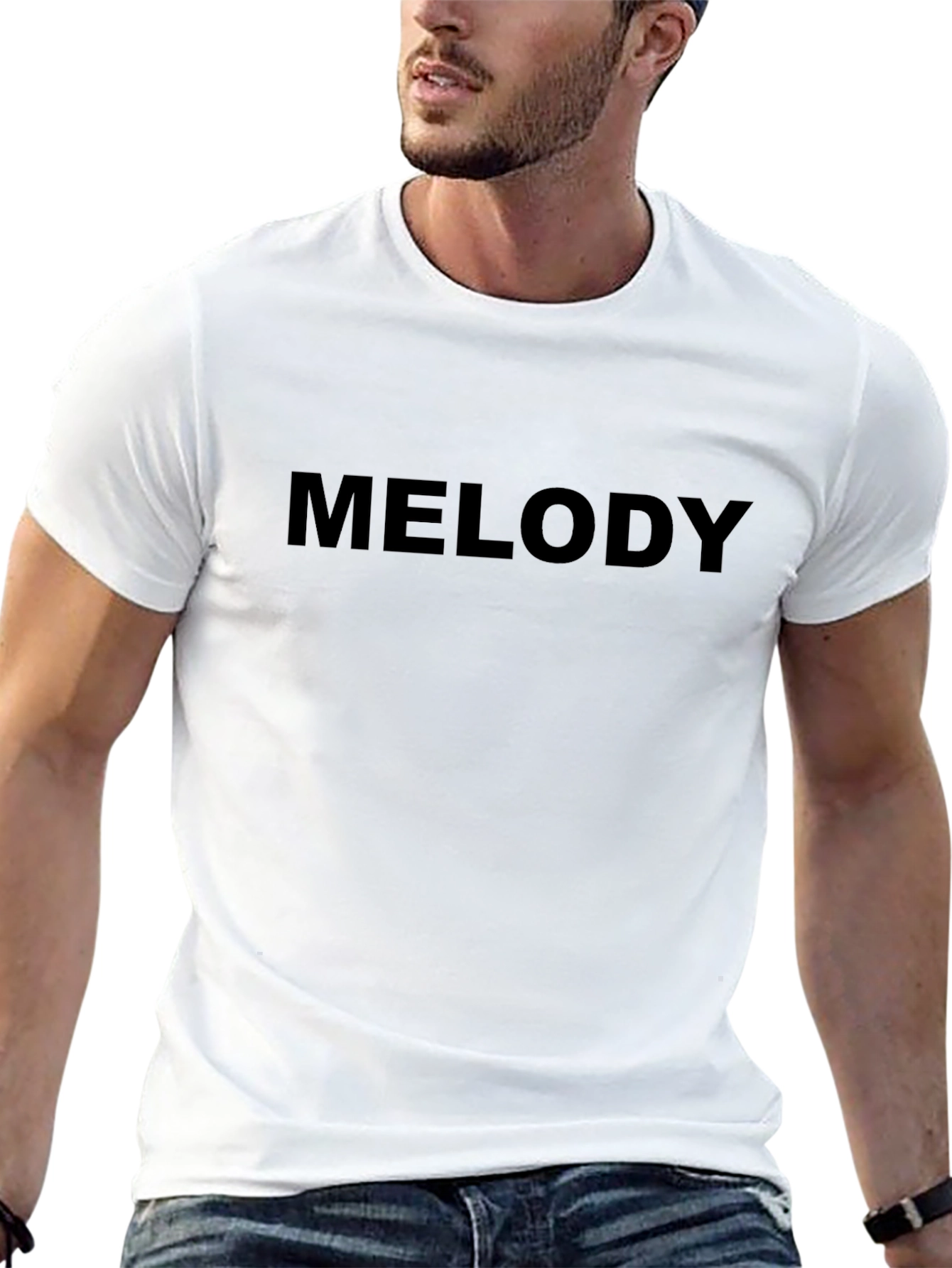 Melody Black Graphic Tee | Cool Style