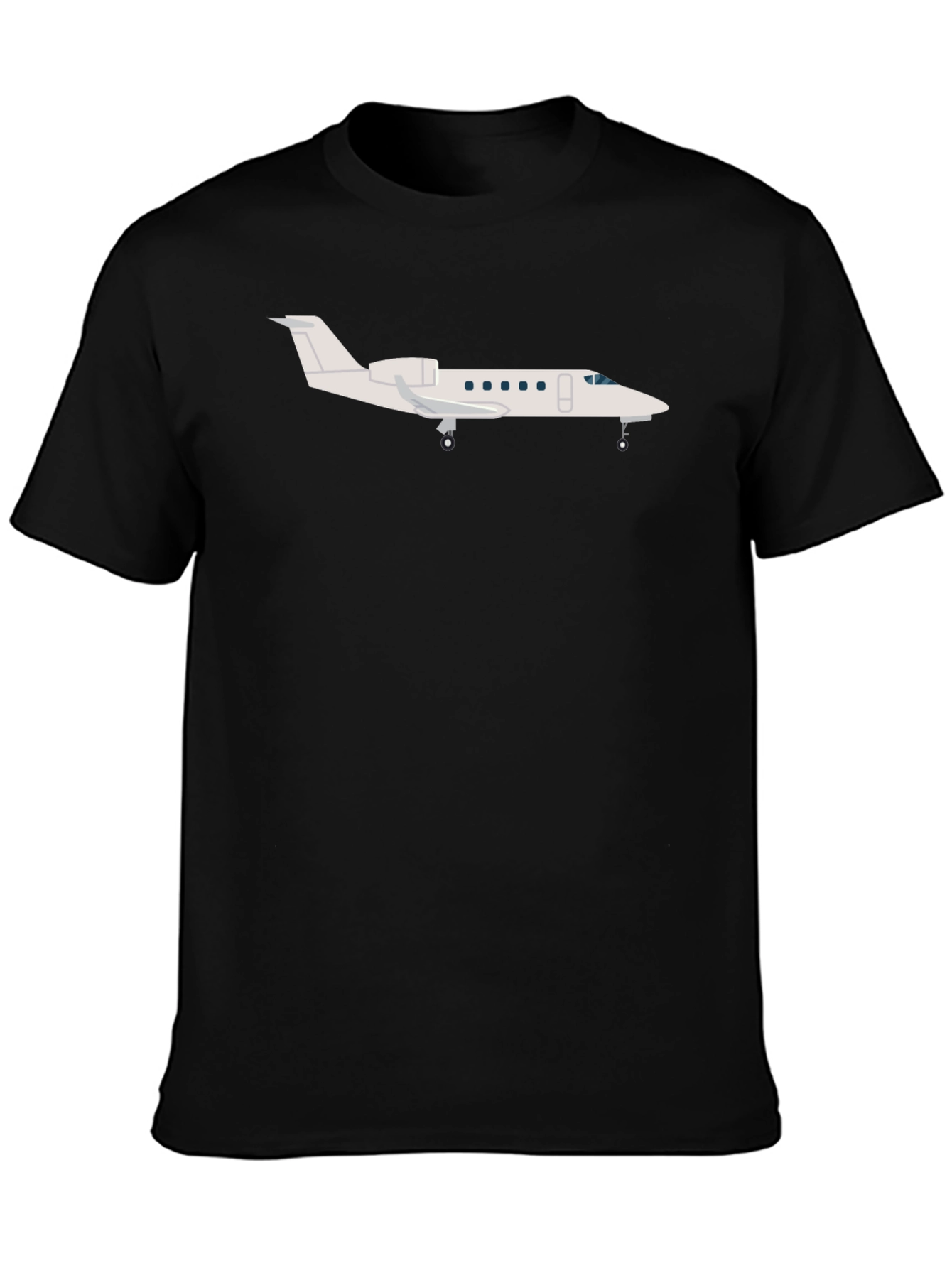Private Jet Graphic Tee - Aviation Lover T-Shirt