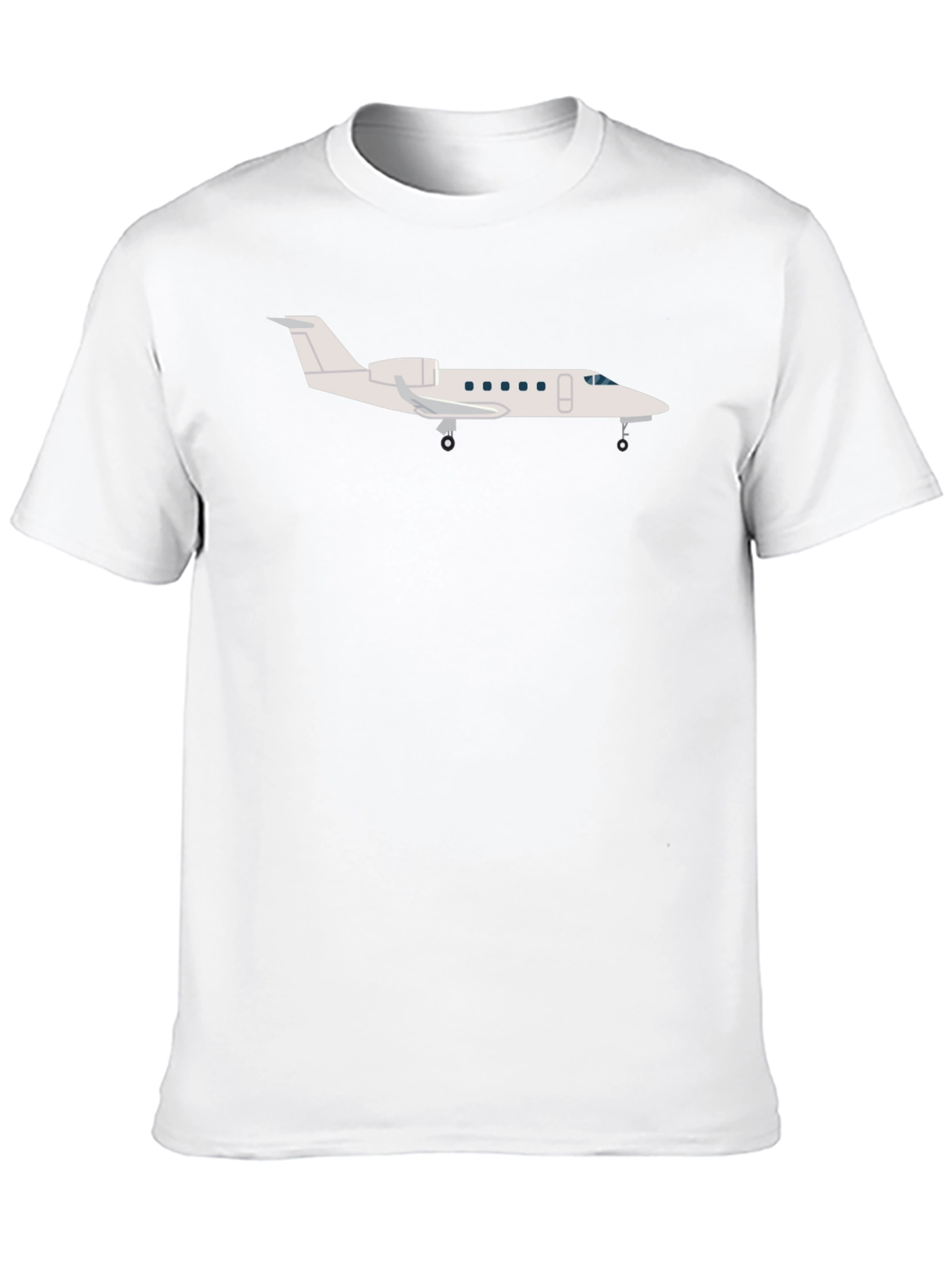 Private Jet Graphic Tee - Aviation Lover T-Shirt