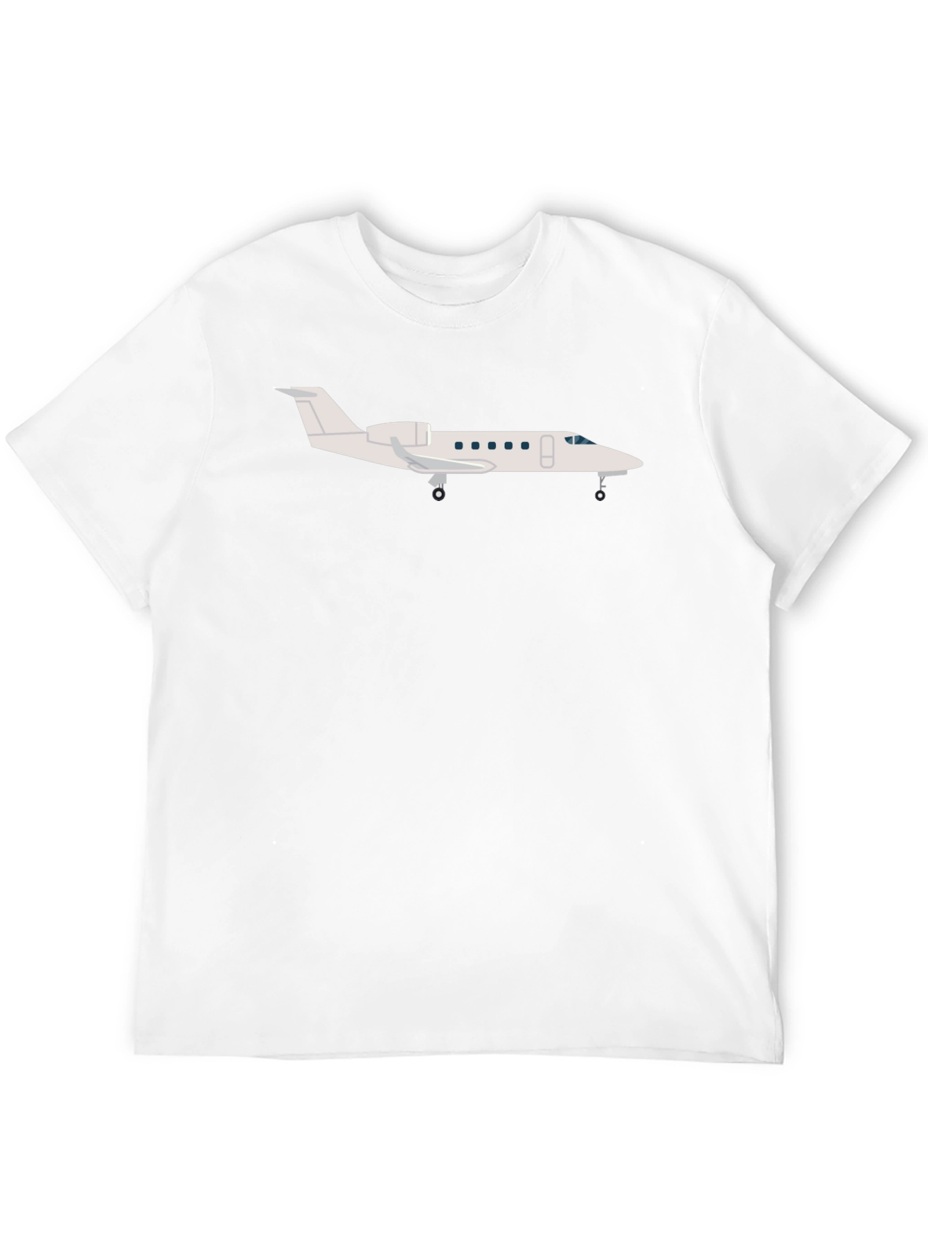Private Jet Graphic Tee - Aviation Lover T-Shirt