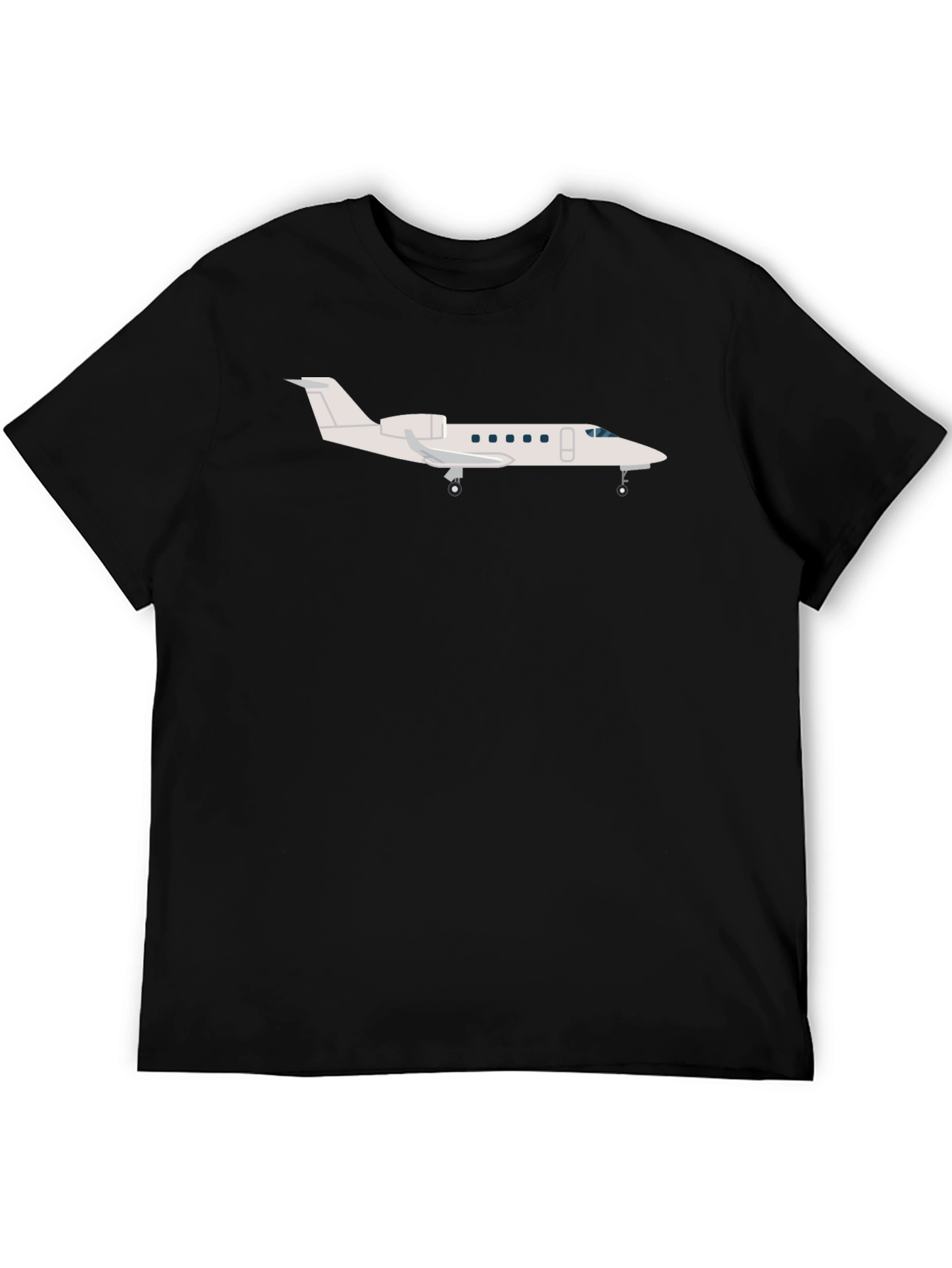 Private Jet Graphic Tee - Aviation Lover T-Shirt