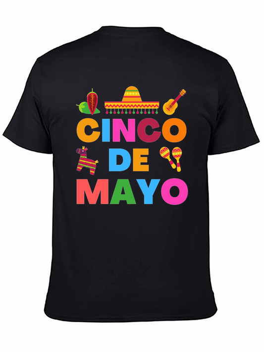 Cinco De Mayo Graphic T-Shirt - Mens Festive Tee