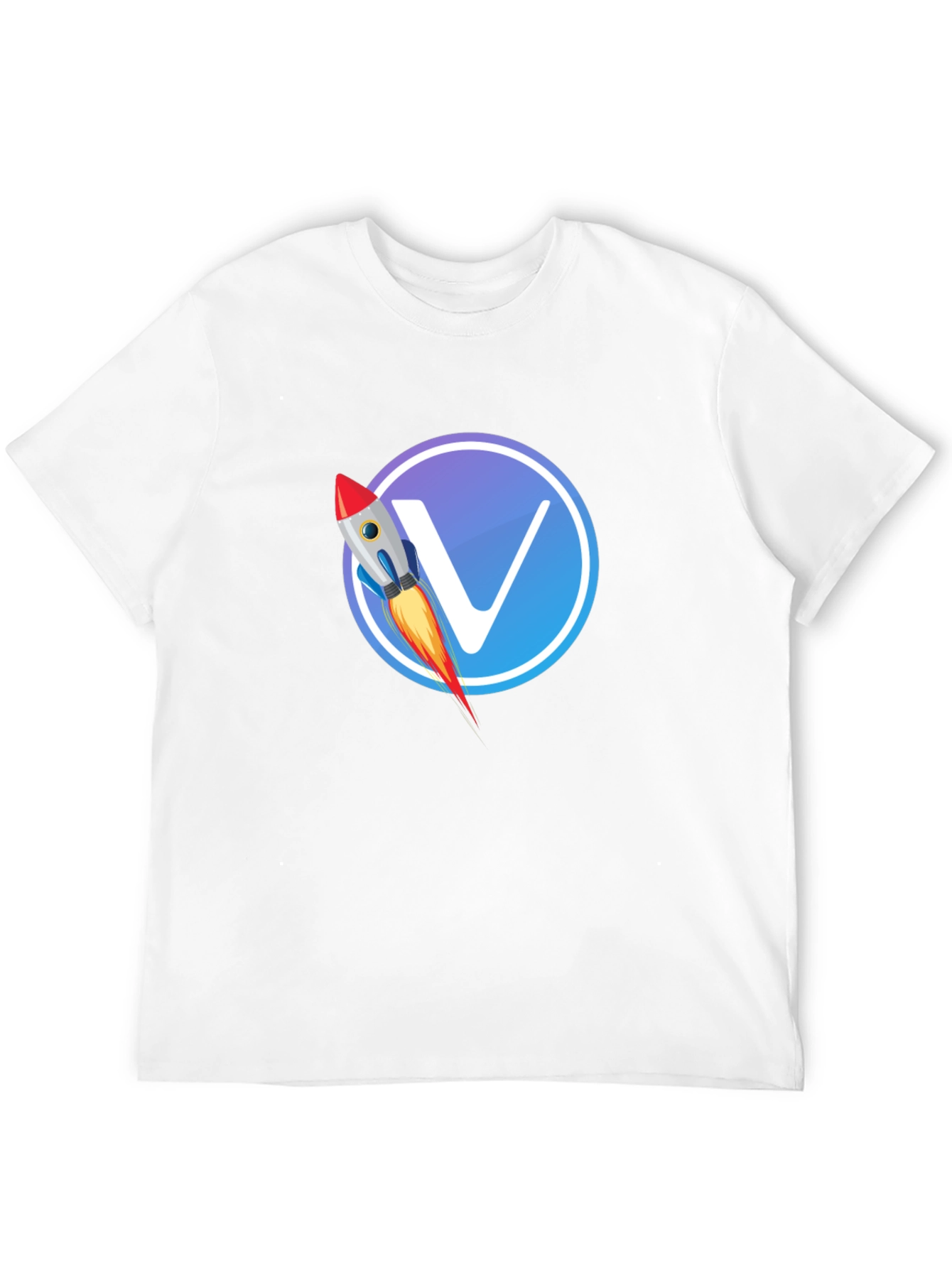 VeChain Rocket T-Shirt - Crypto Enthusiast Tee
