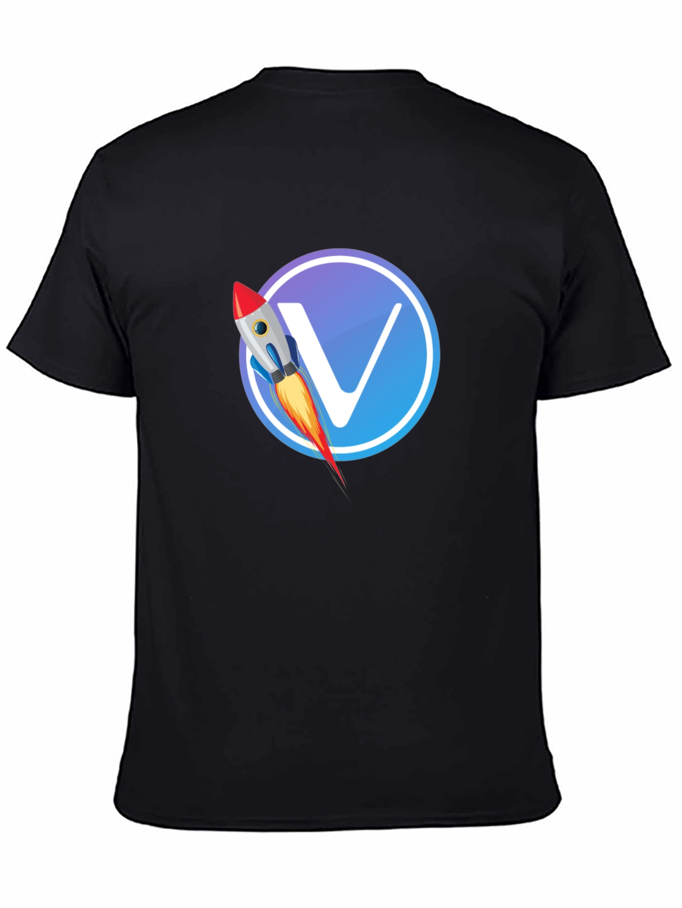 VeChain Rocket T-Shirt - Crypto Enthusiast Tee