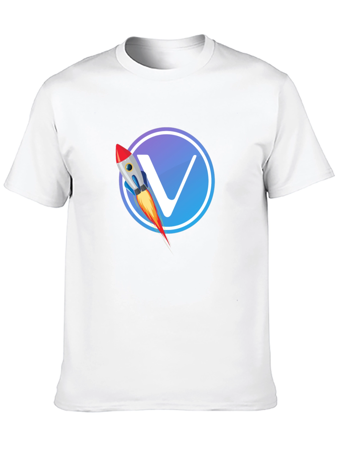 VeChain Rocket T-Shirt - Crypto Enthusiast Tee