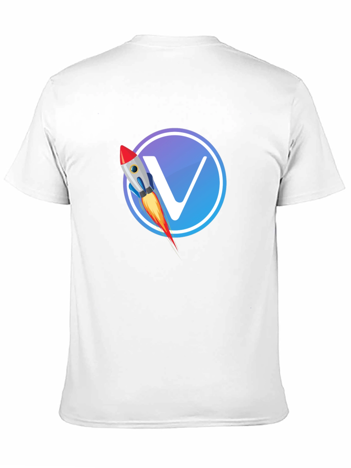 VeChain Rocket T-Shirt - Crypto Enthusiast Tee