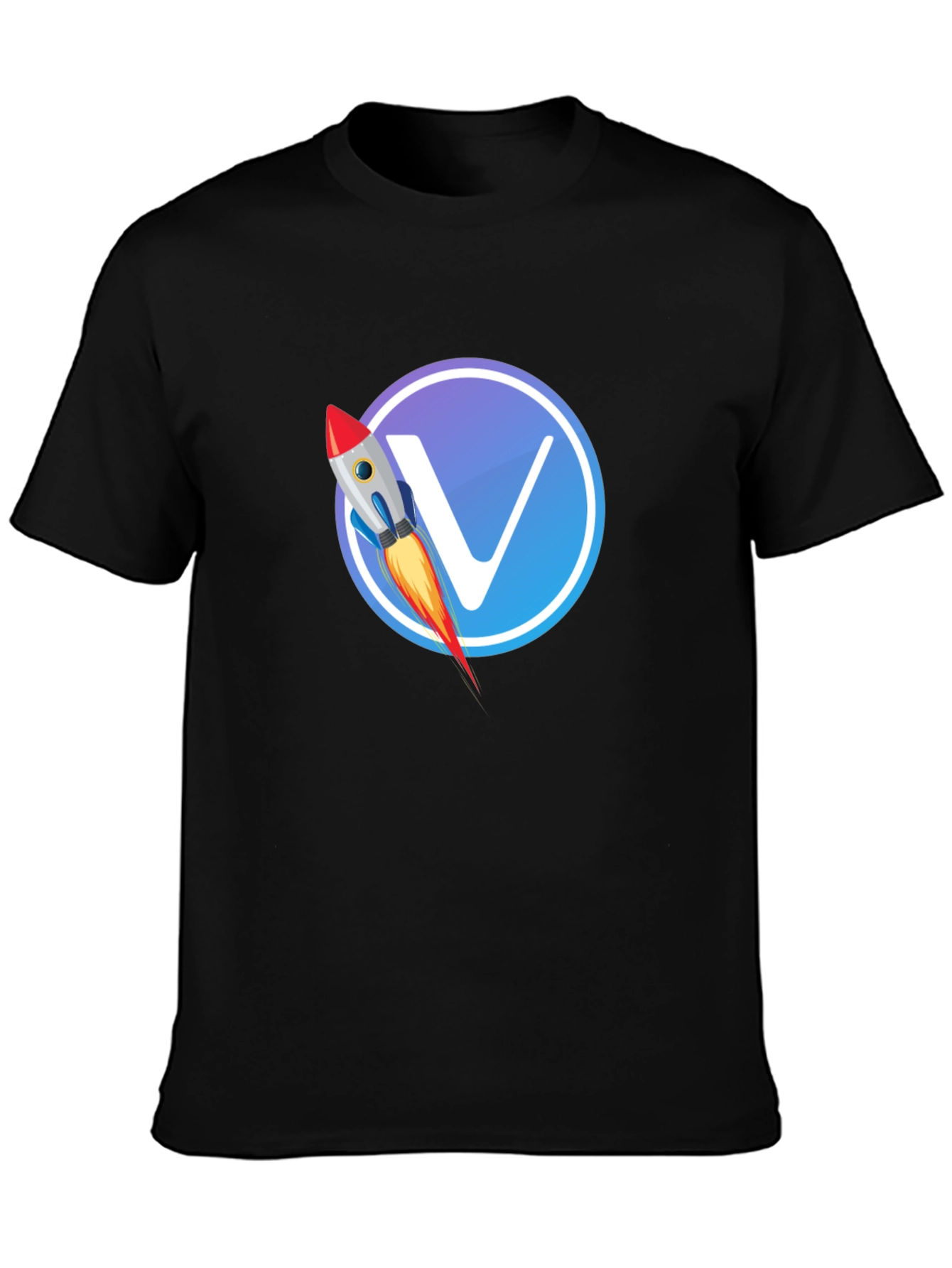 VeChain Rocket T-Shirt - Crypto Enthusiast Tee