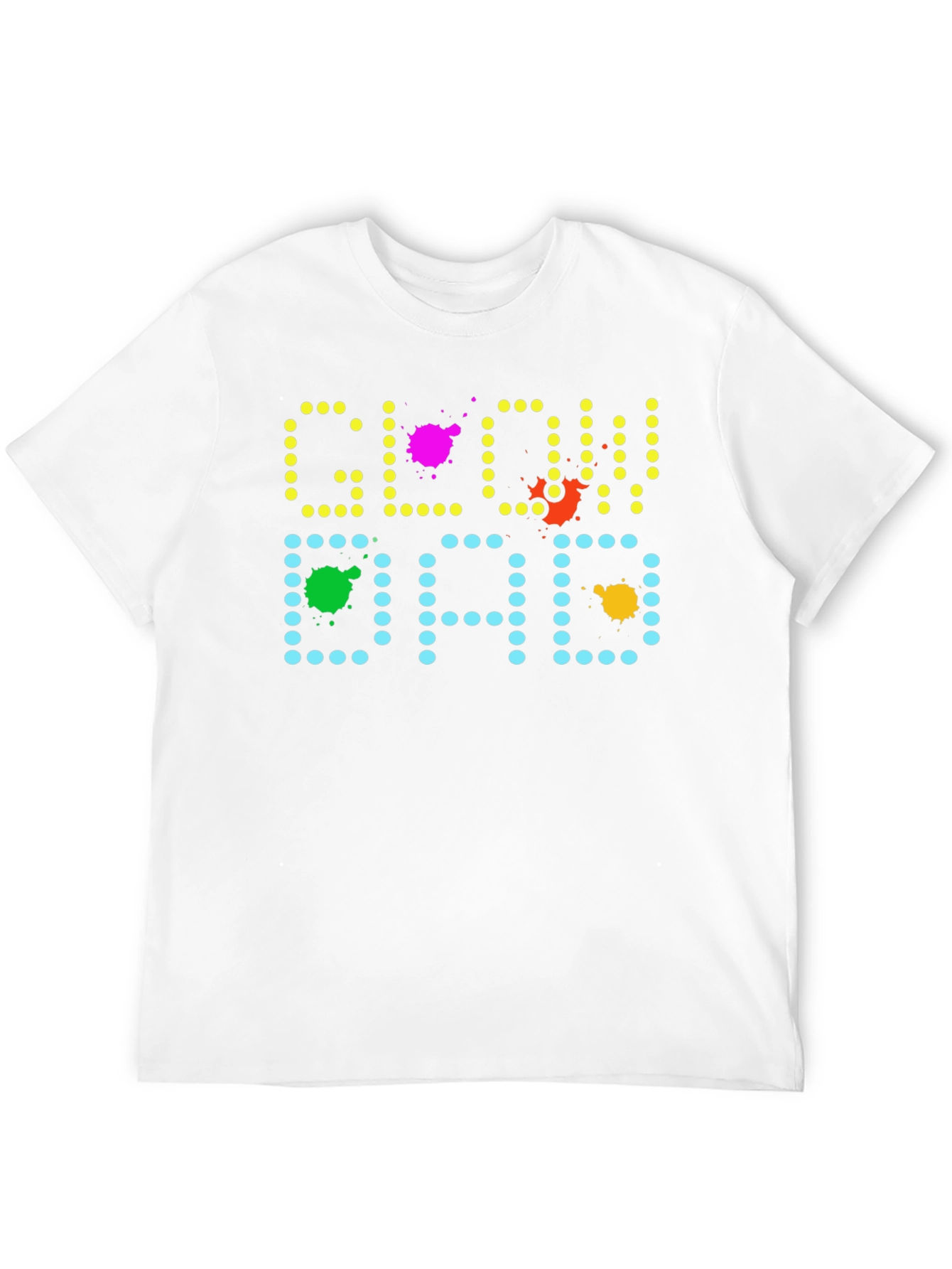 Glow Dad Graphic T-Shirt - Fun Fathers Day Tee