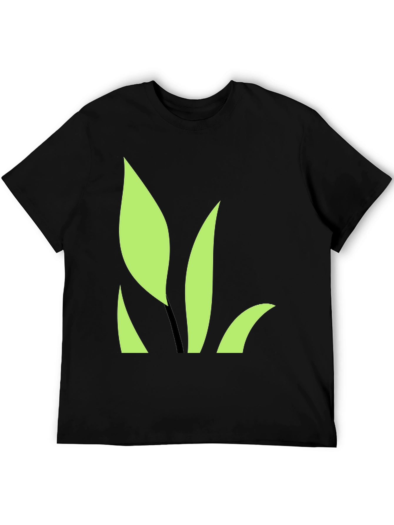 Nature Inspired Black T-Shirt