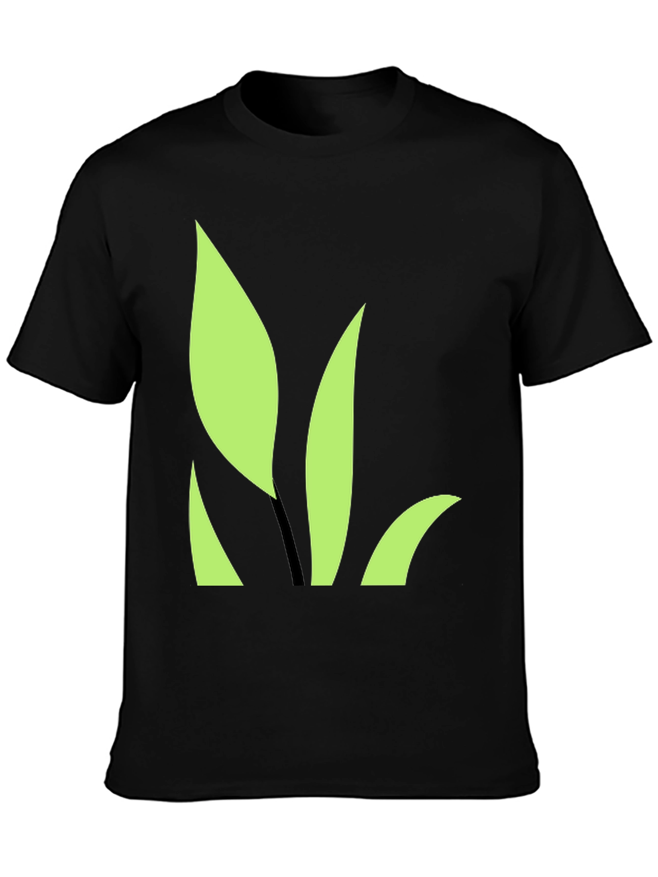 Nature Inspired Black T-Shirt