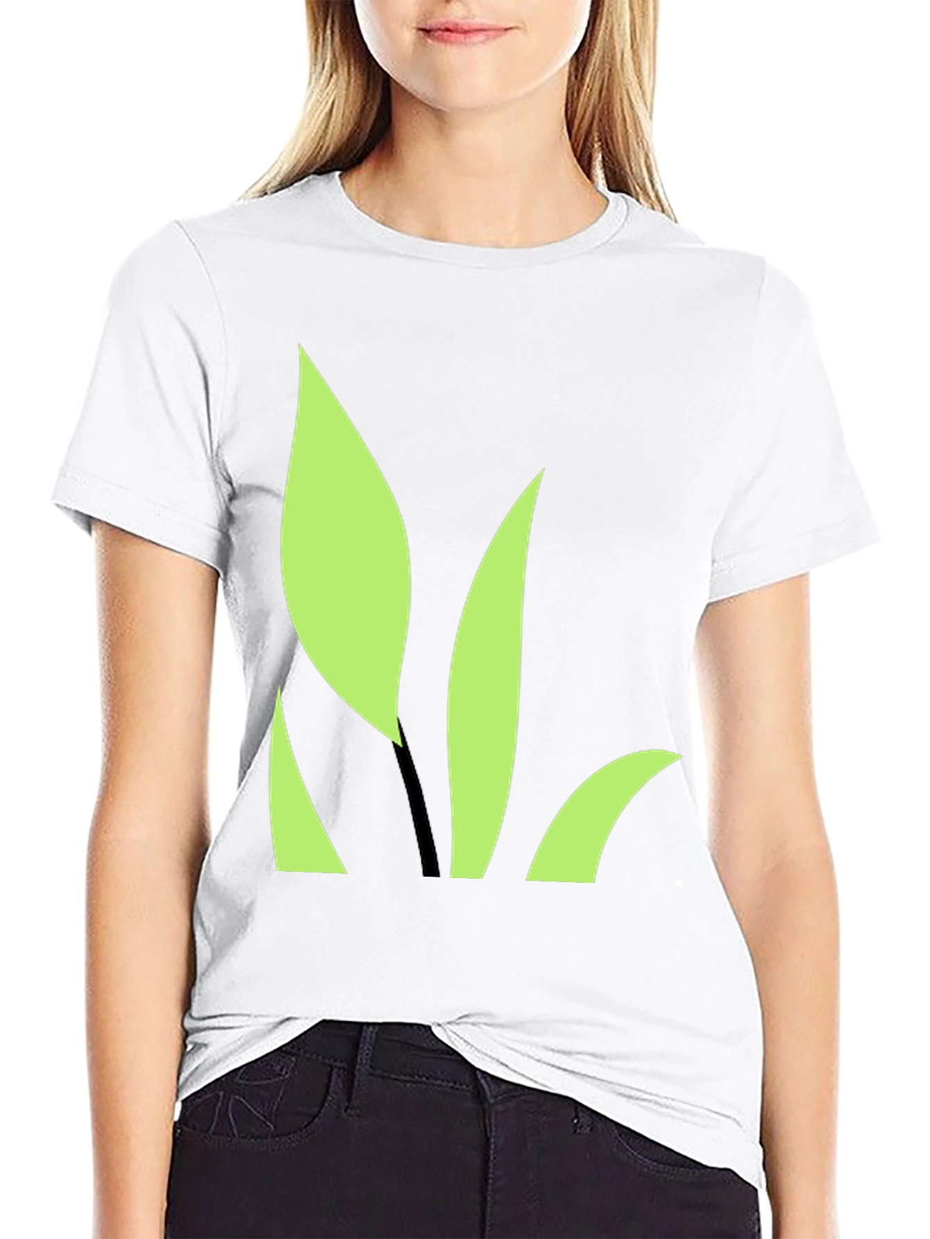 Nature Inspired Black T-Shirt