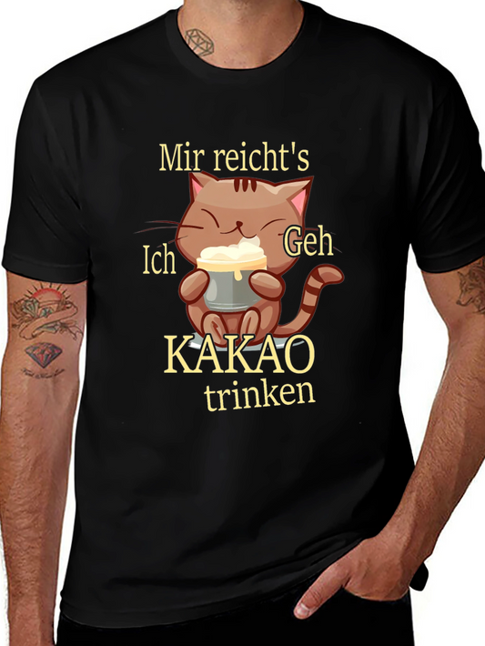 Funny Cat Kakao T-Shirt