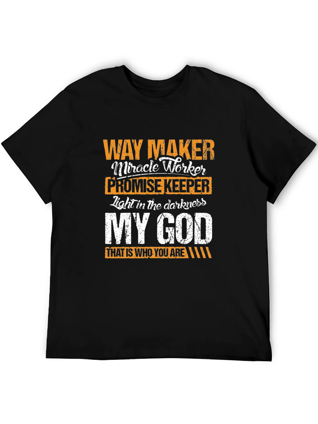 Way Maker Christian T-Shirt Miracle Worker Tee