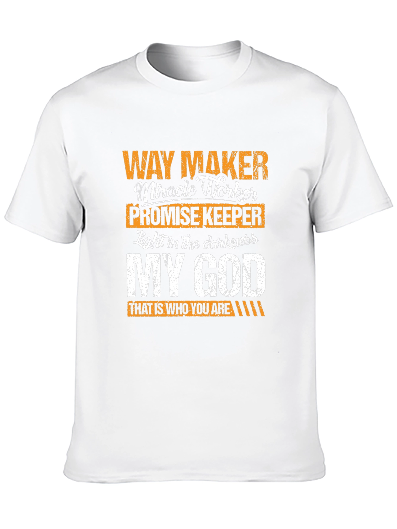 Way Maker Christian T-Shirt Miracle Worker Tee