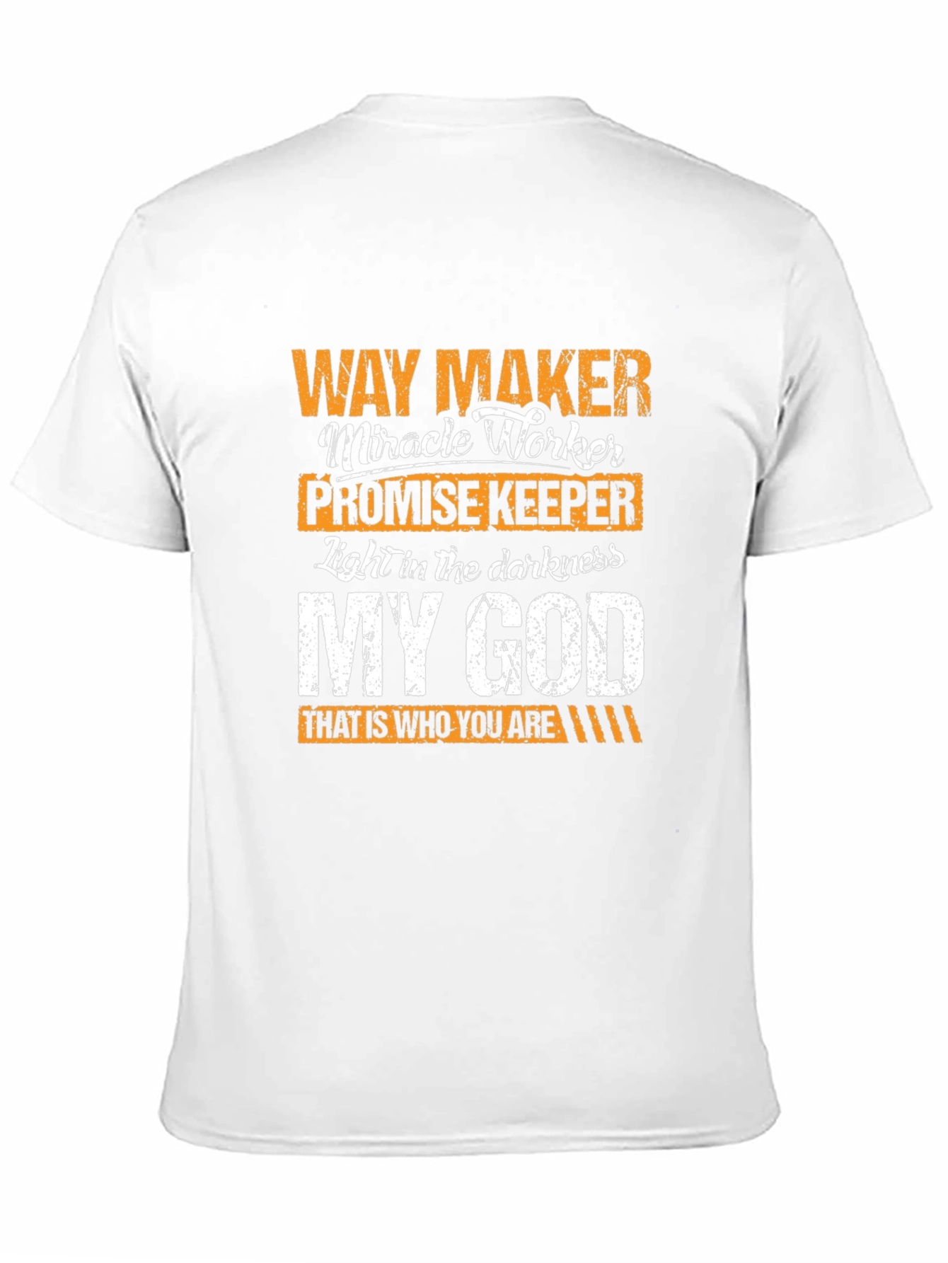 Way Maker Christian T-Shirt Miracle Worker Tee