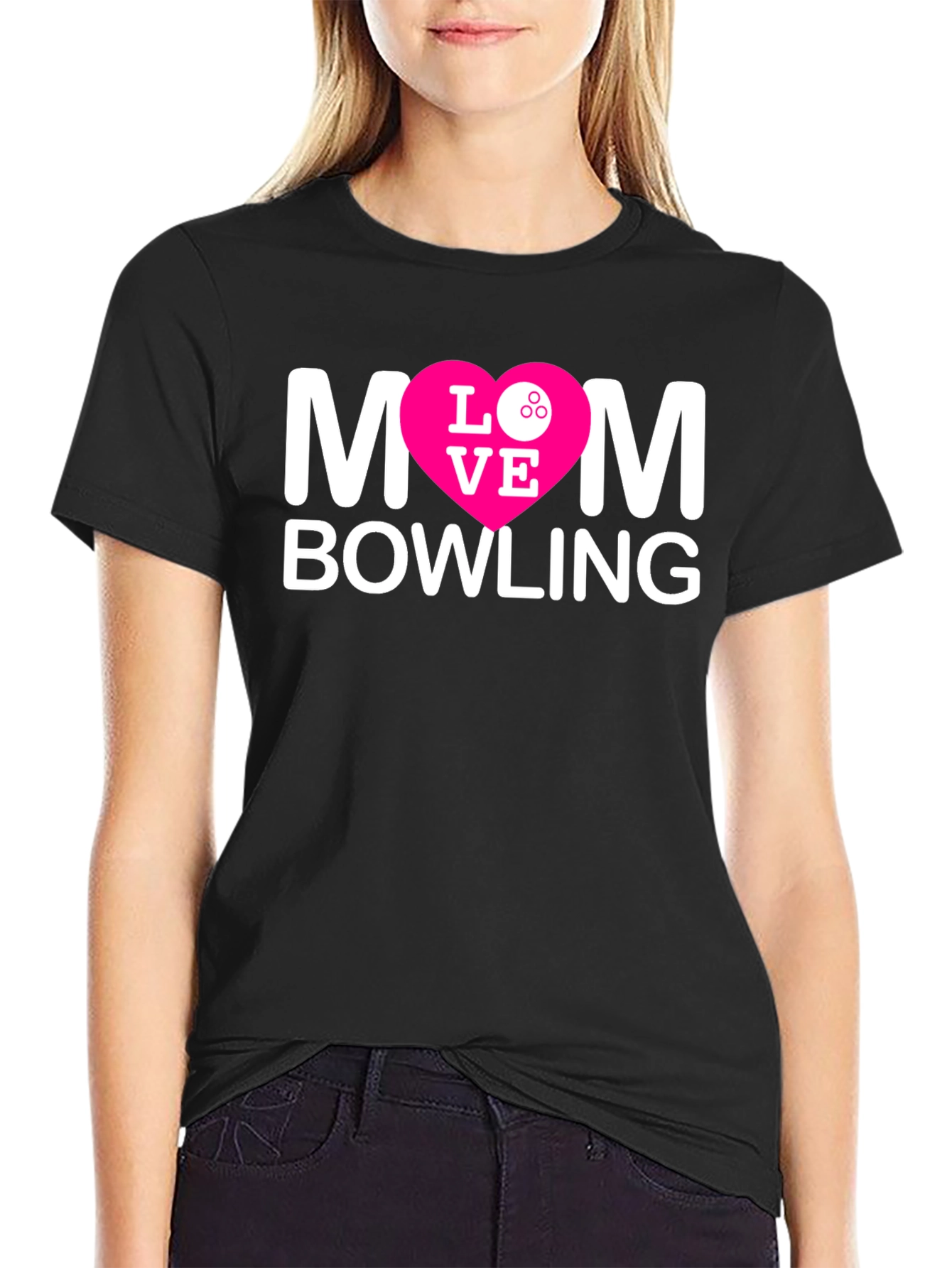 Mom Love Bowling T-Shirt