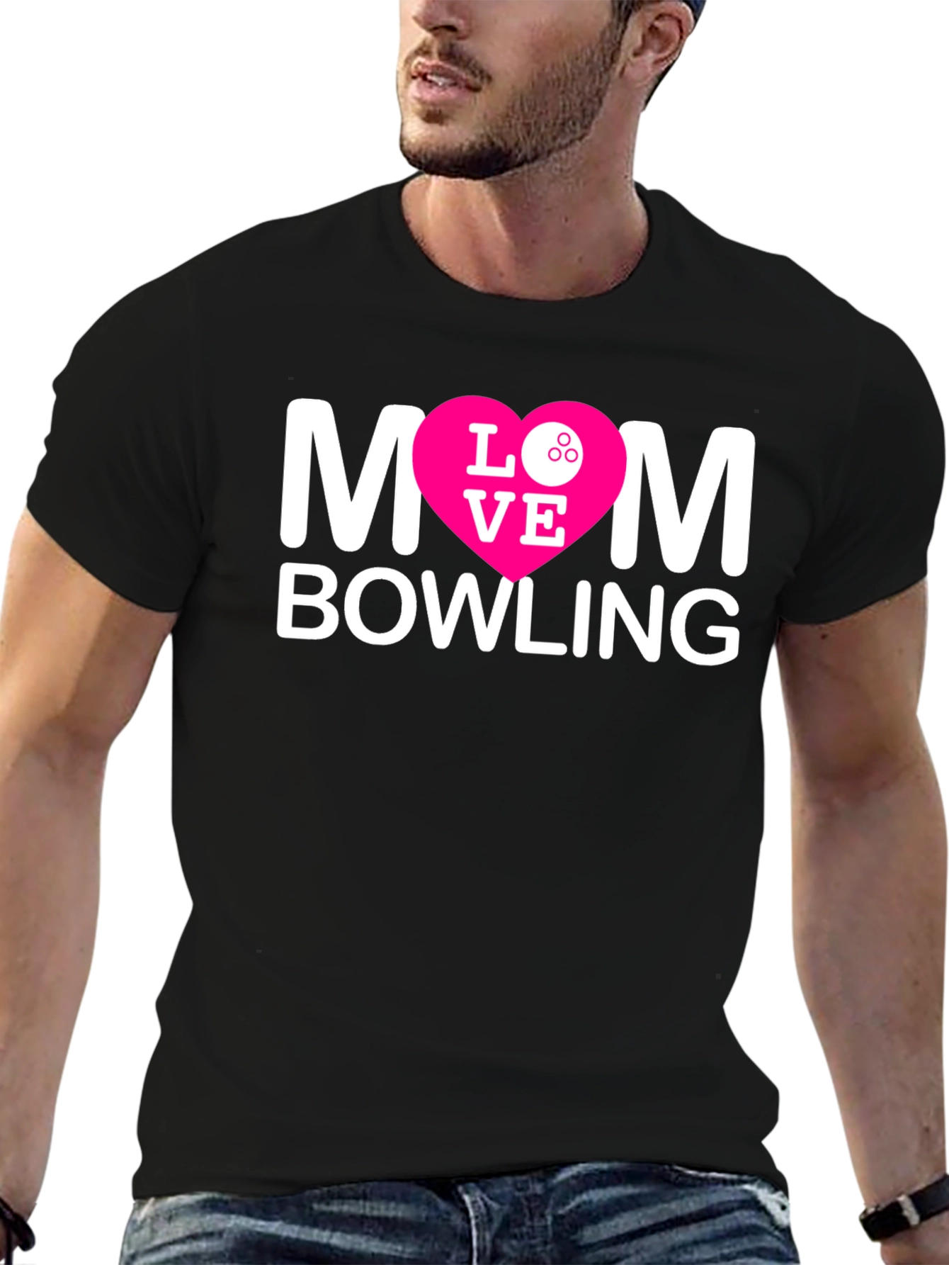 Mom Love Bowling T-Shirt