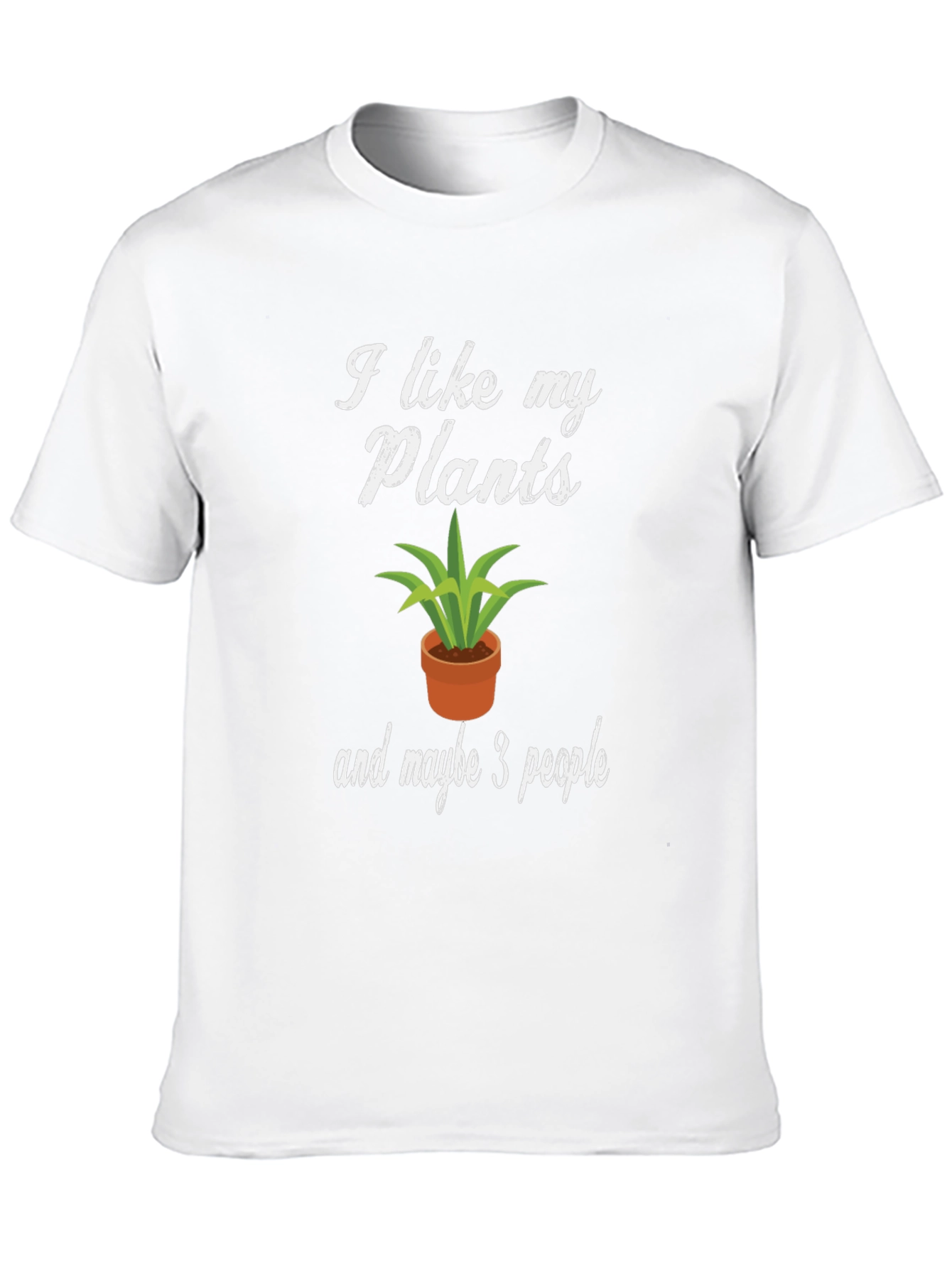 I Like My Plants T-Shirt Funny Gardener Gift