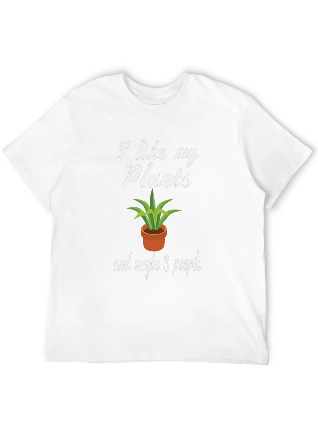 I Like My Plants T-Shirt Funny Gardener Gift