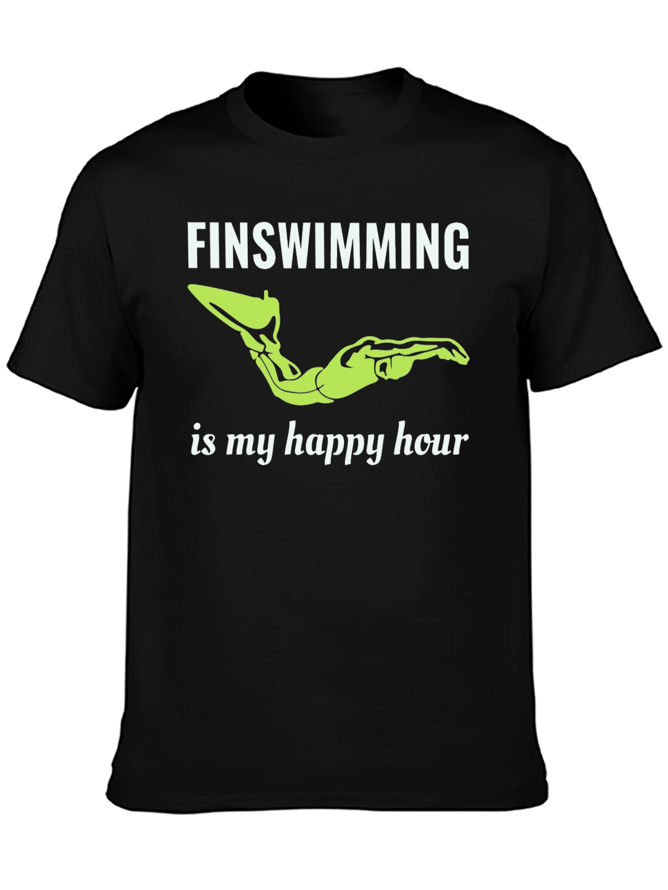 Finswimming Happy Hour T-Shirt