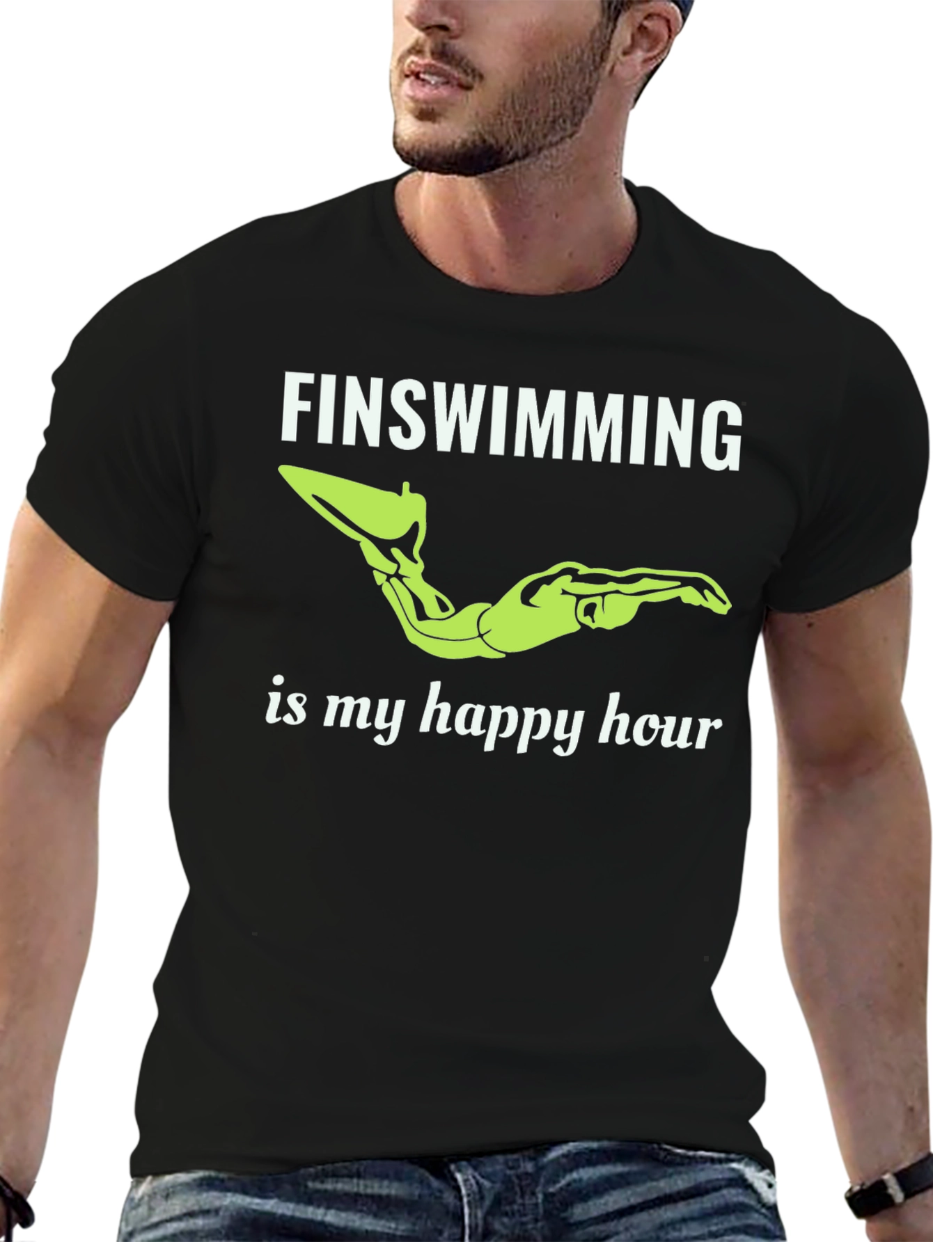 Finswimming Happy Hour T-Shirt