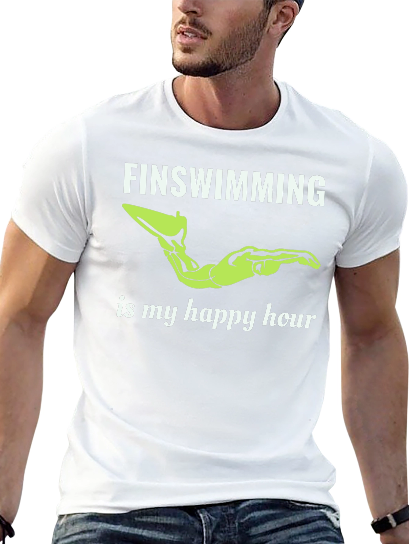 Finswimming Happy Hour T-Shirt