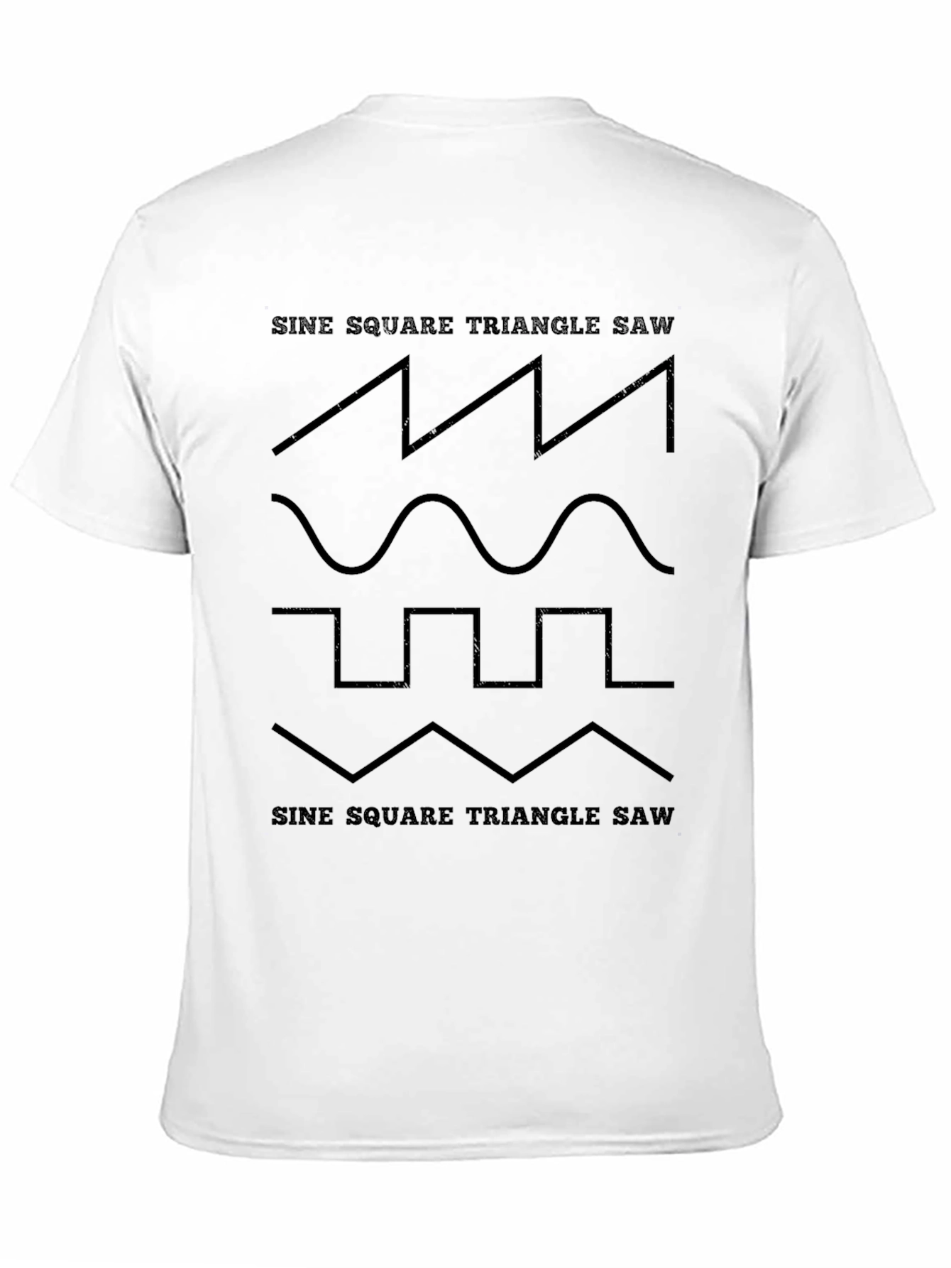 Sine Square Triangle Saw Graphic Tee