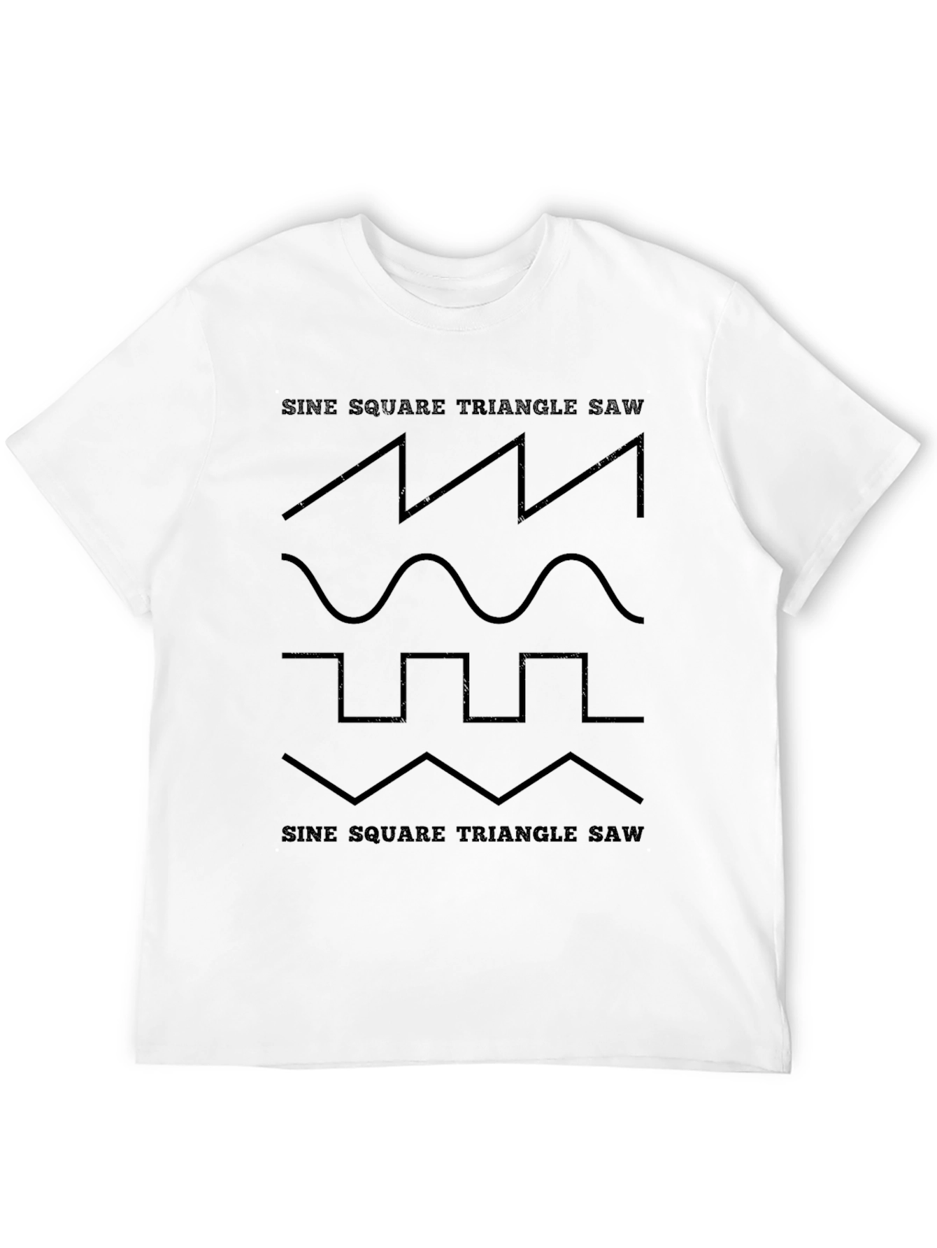 Sine Square Triangle Saw Graphic Tee