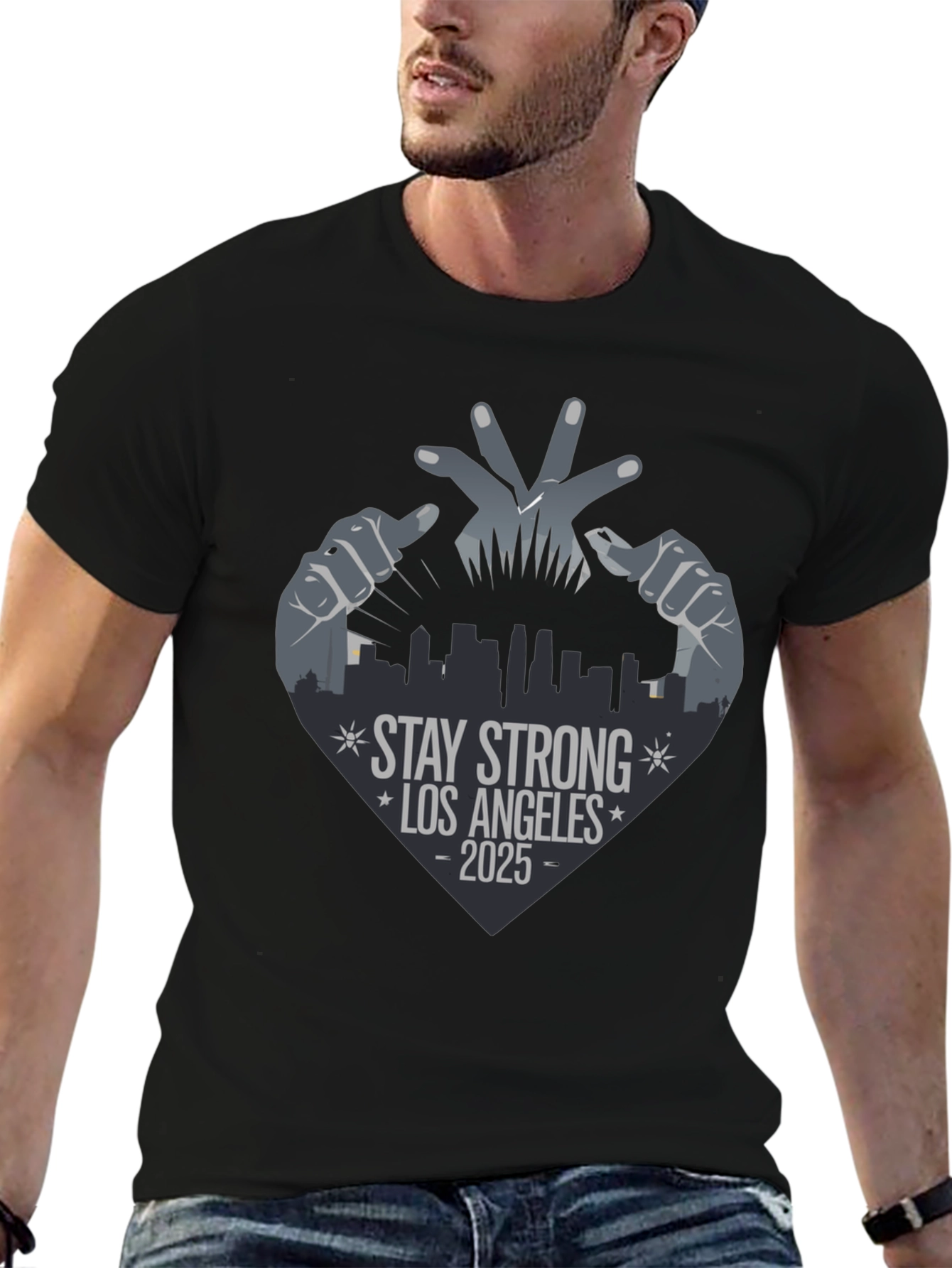 Stay Strong Los Angeles 2025 Graphic Tee