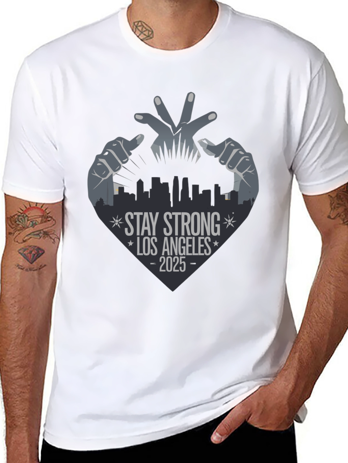 Stay Strong Los Angeles 2025 Graphic Tee