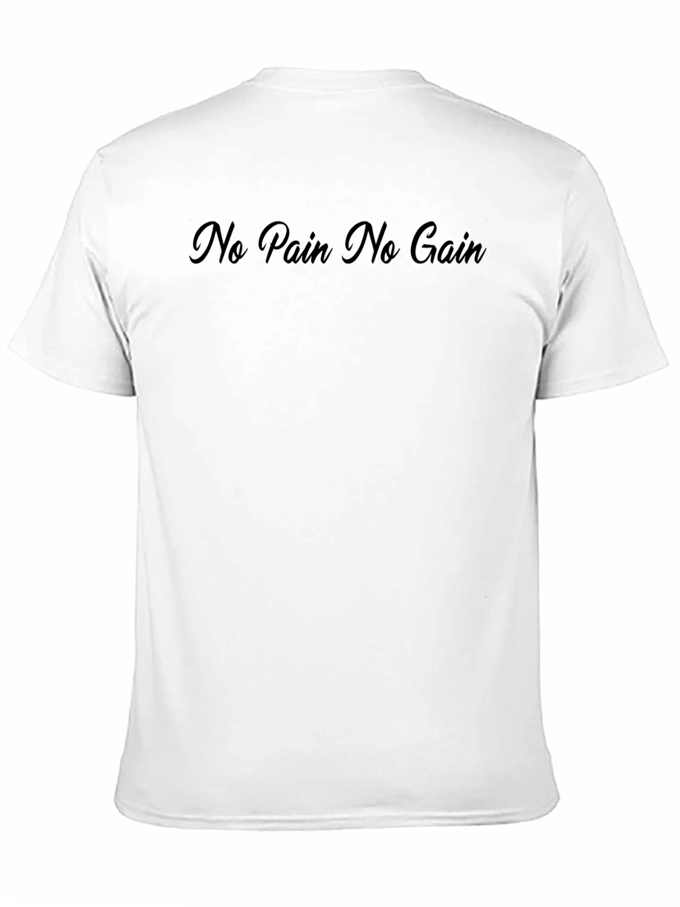 No Pain No Gain Black T-Shirt
