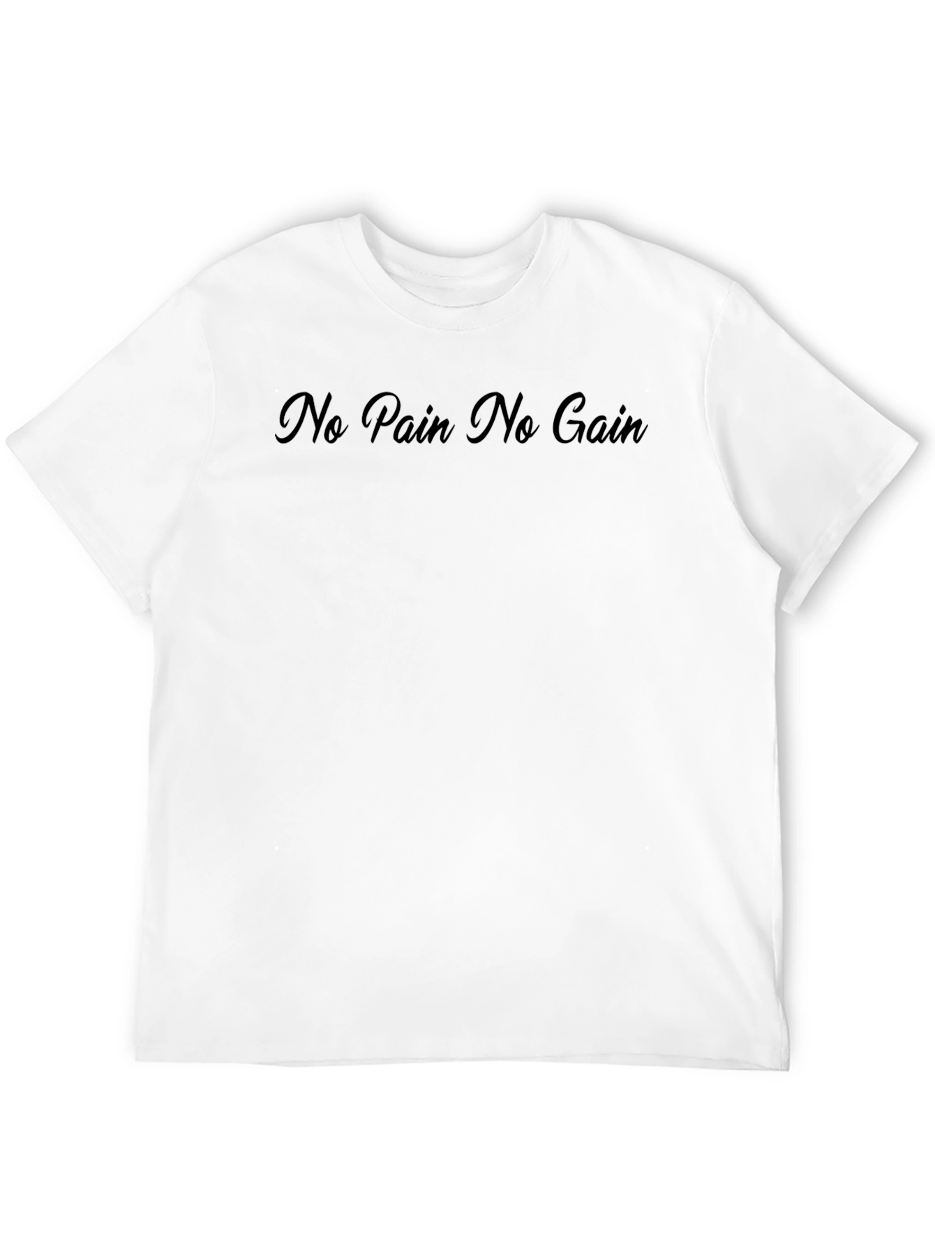 No Pain No Gain Black T-Shirt