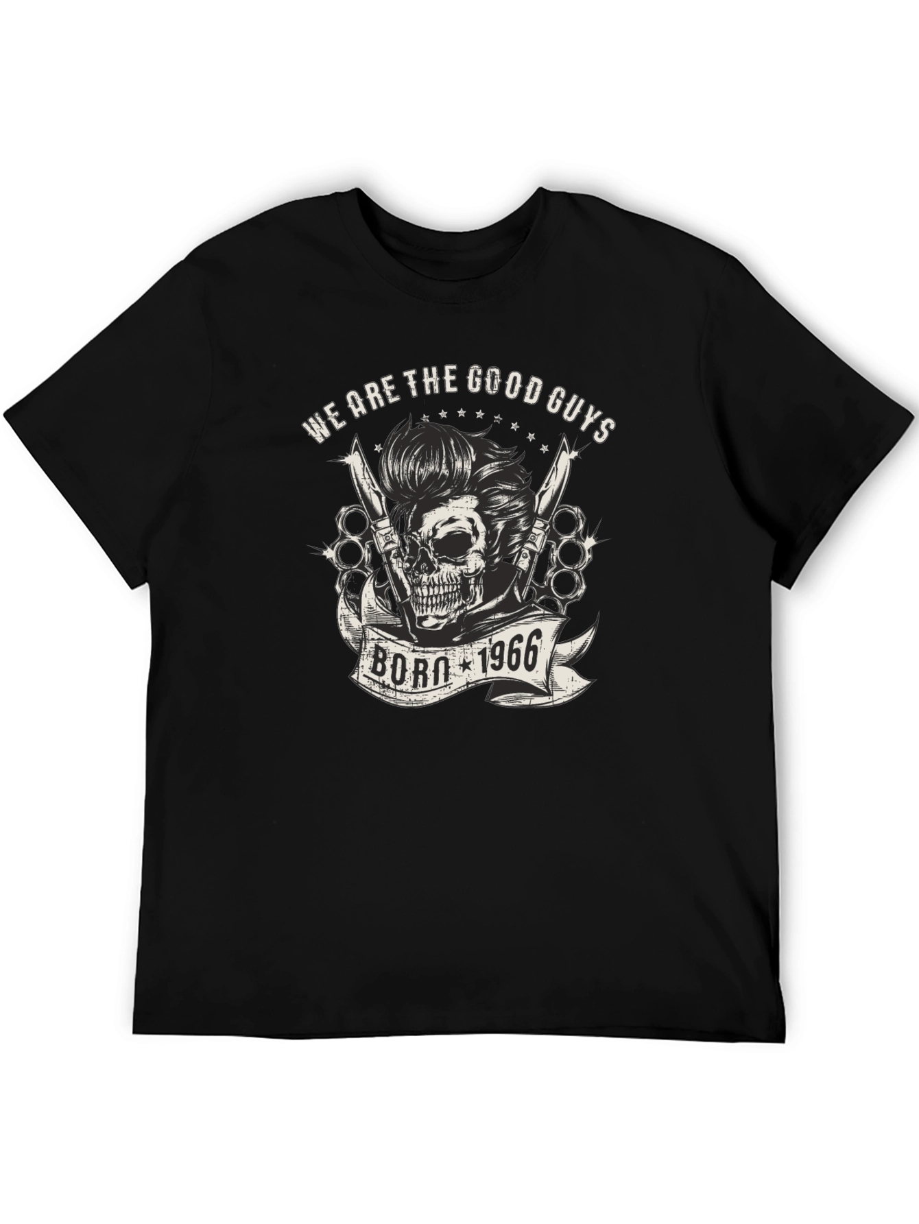 Born 1966 Skull Graphic T-Shirt