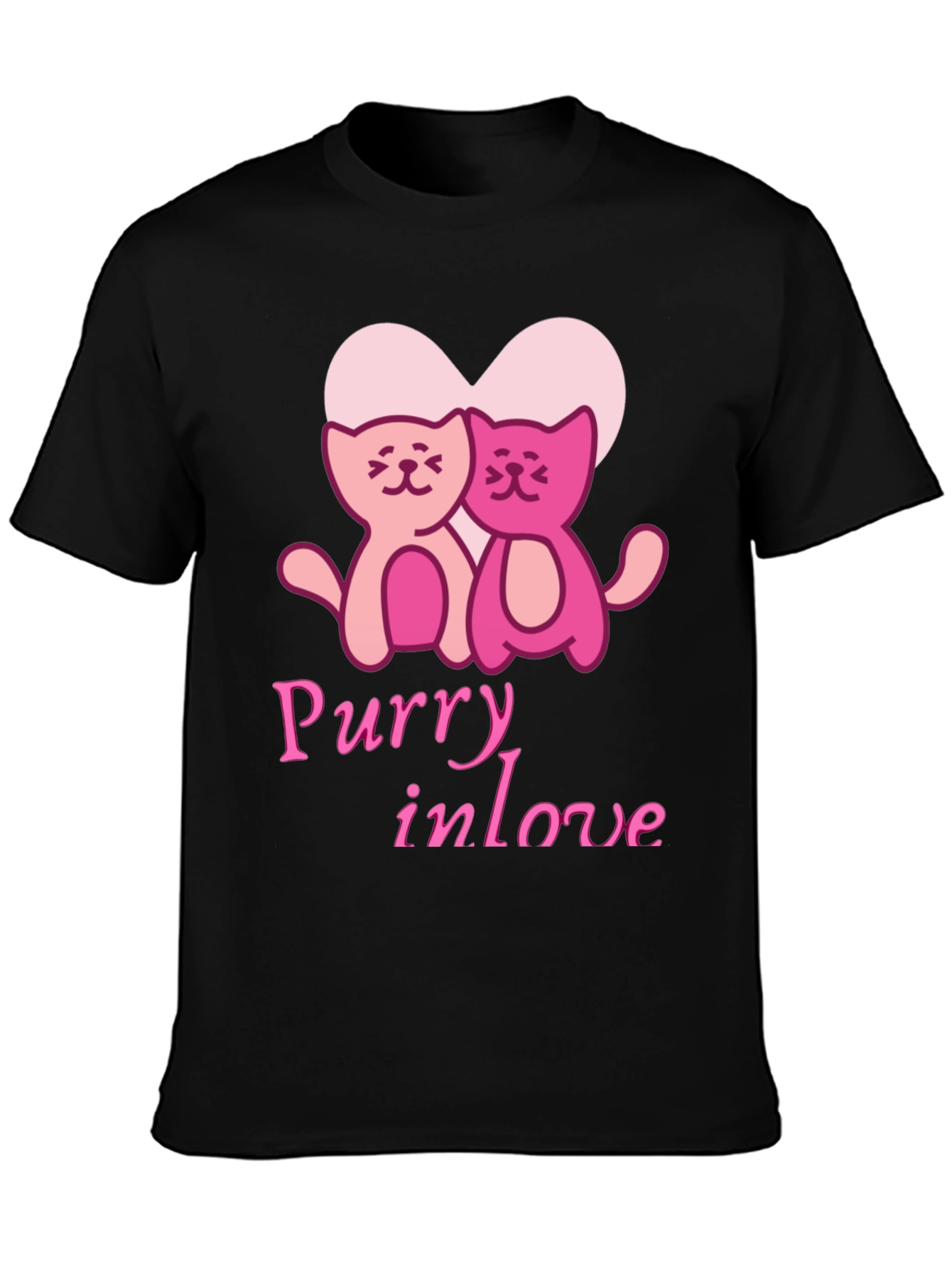 Purry In Love Graphic Tee