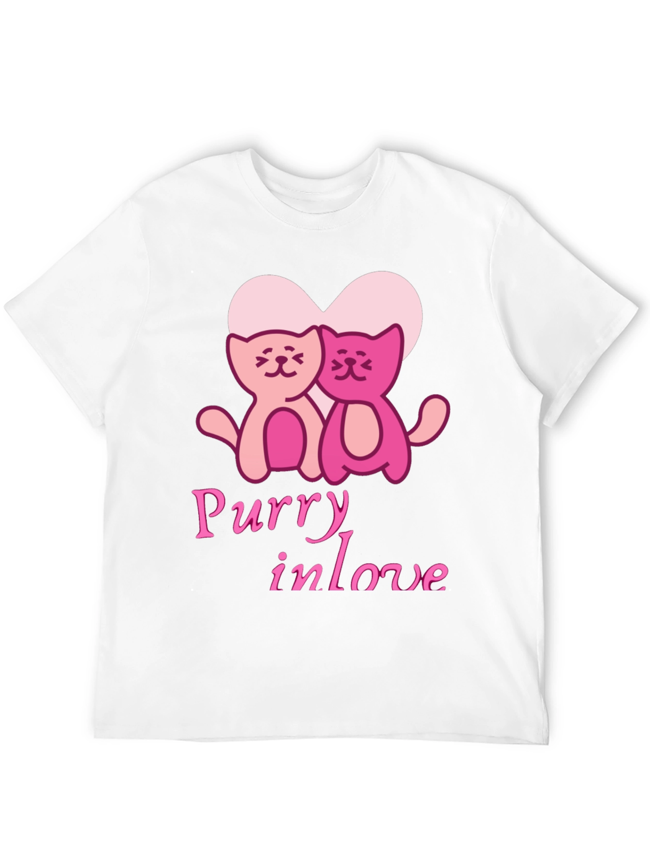 Purry In Love Graphic Tee