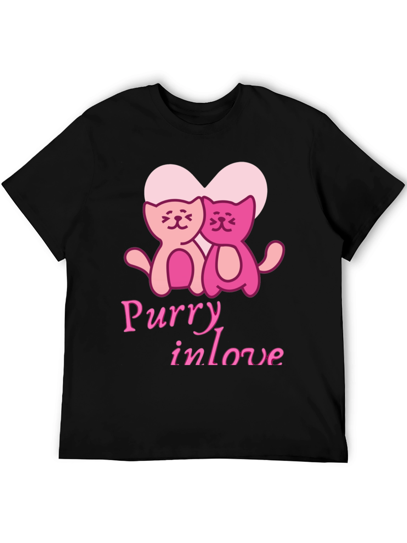 Purry In Love Graphic Tee