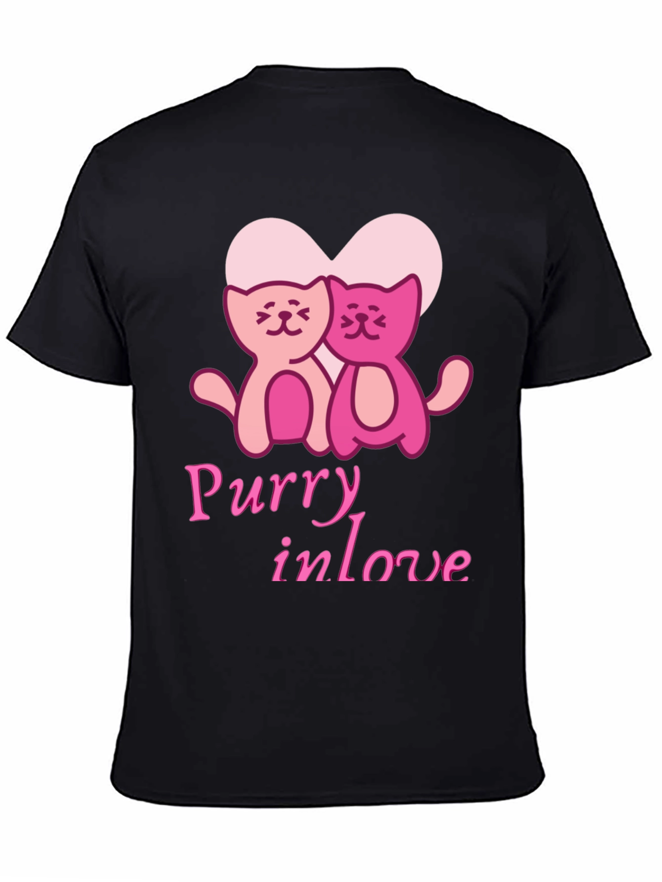 Purry In Love Graphic Tee