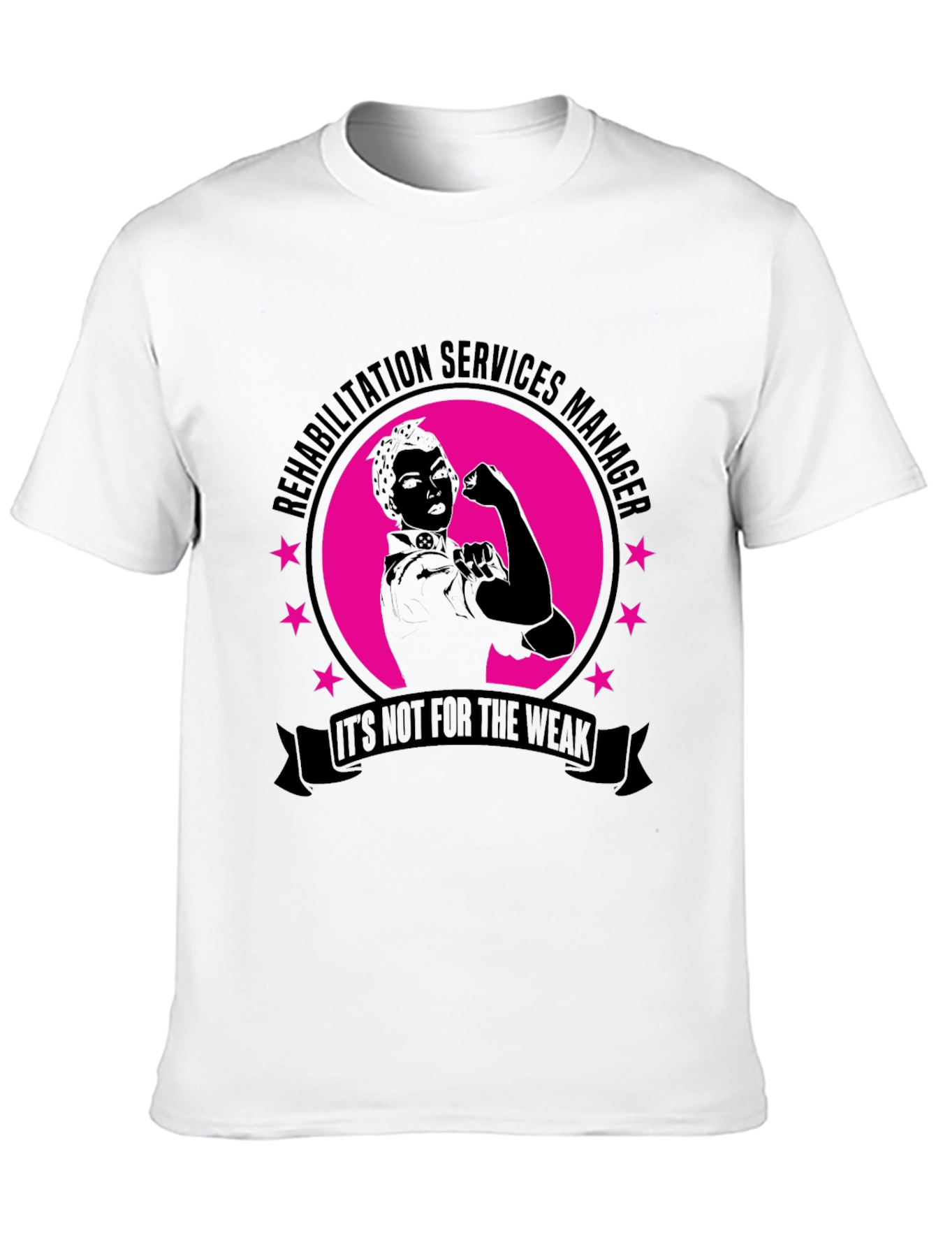 Rehabilitation Services Manager Black T-Shirt