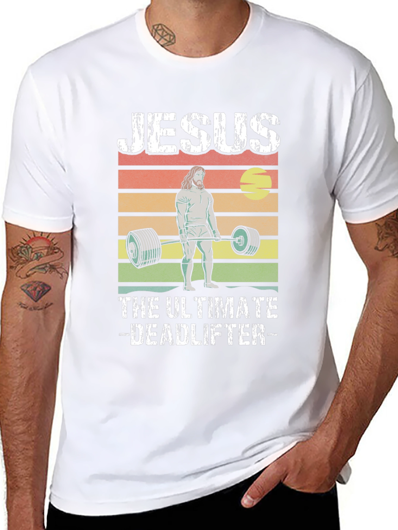 Jesus The Ultimate Deadlifter T-Shirt