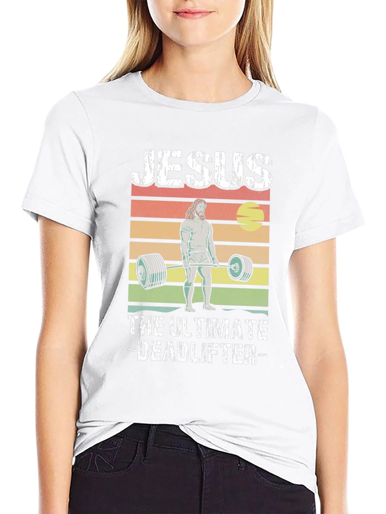 Jesus The Ultimate Deadlifter T-Shirt