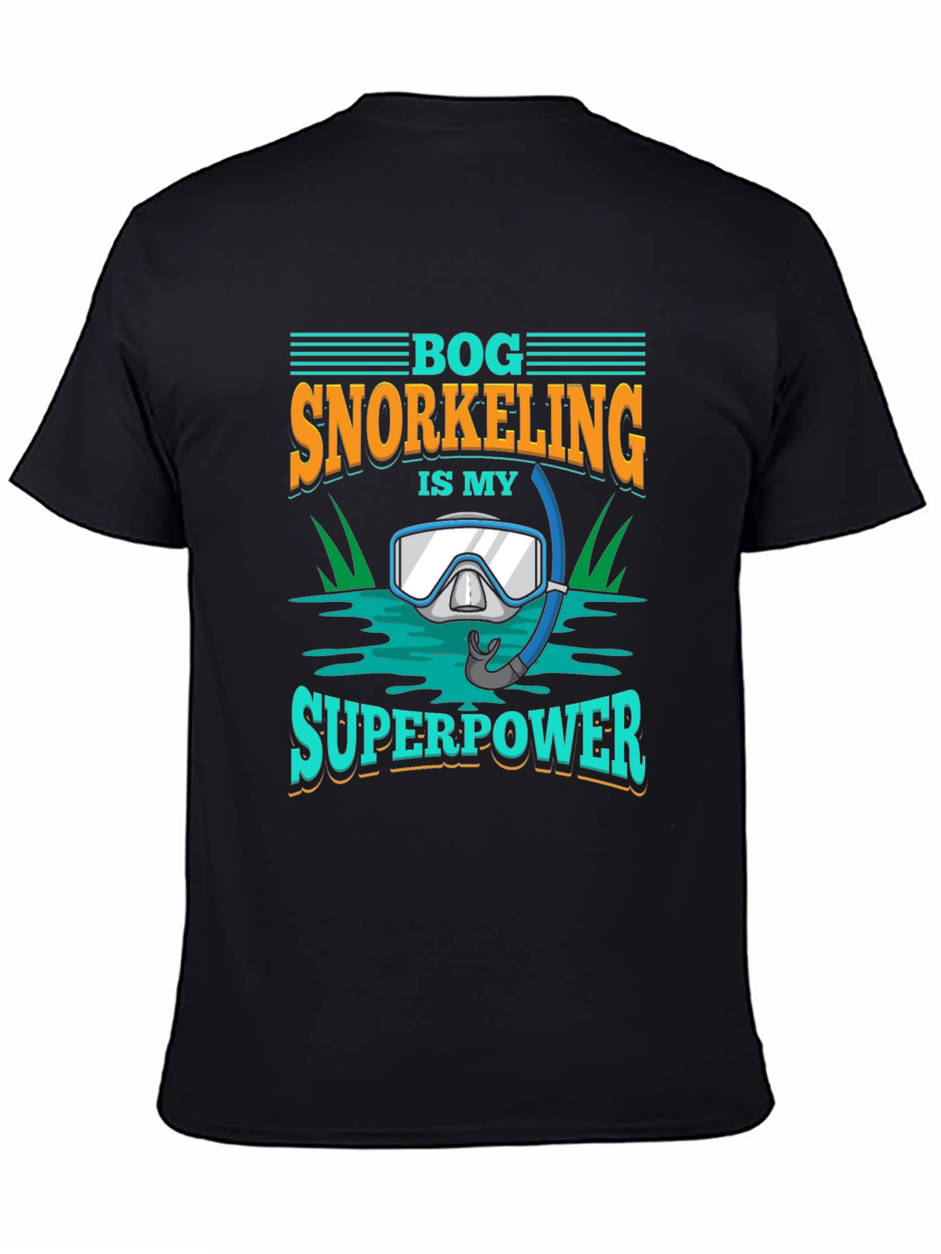 Bog Snorkeling Superpower Graphic Tee