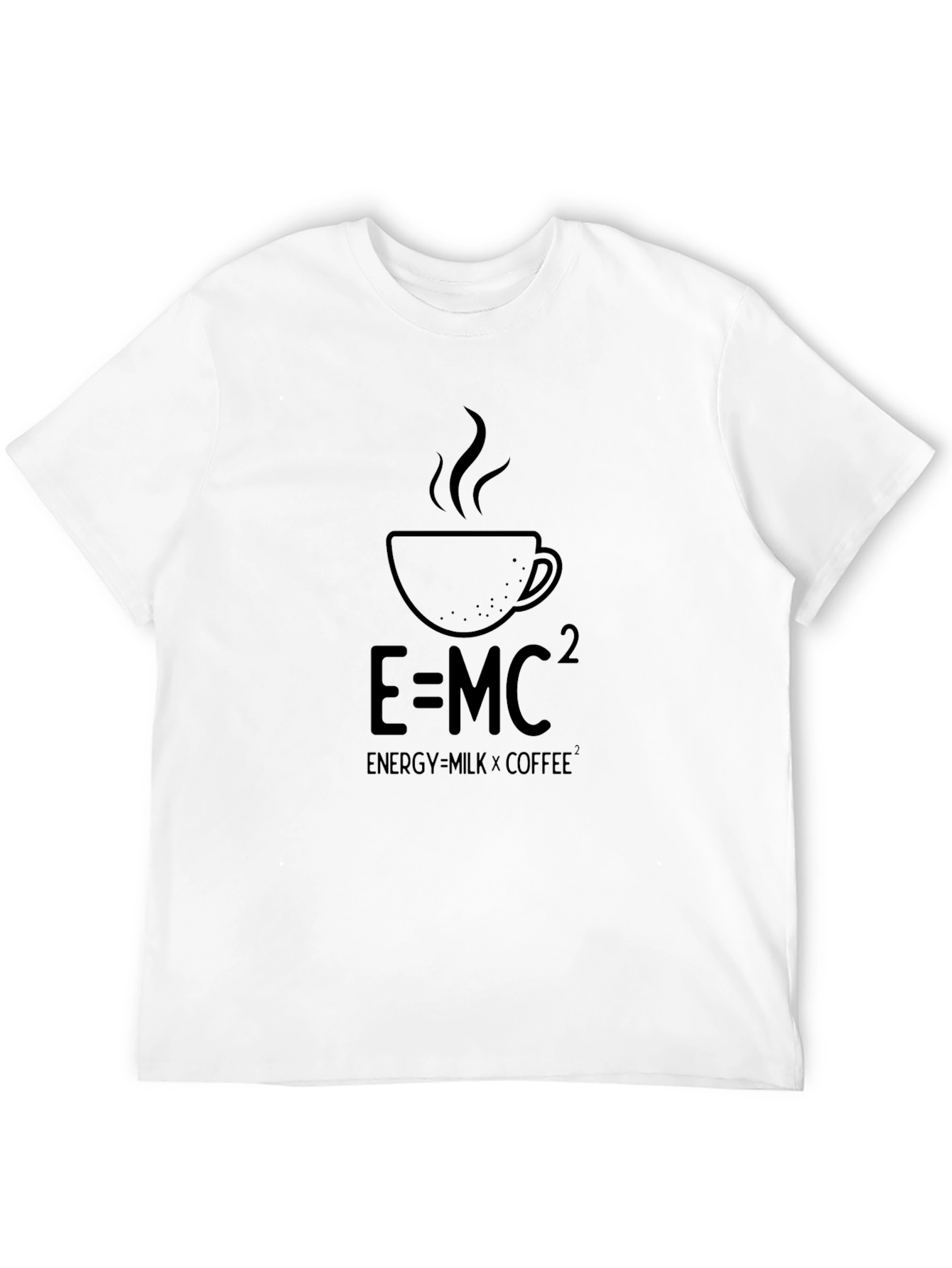 E=MC² Coffee Equation T-Shirt
