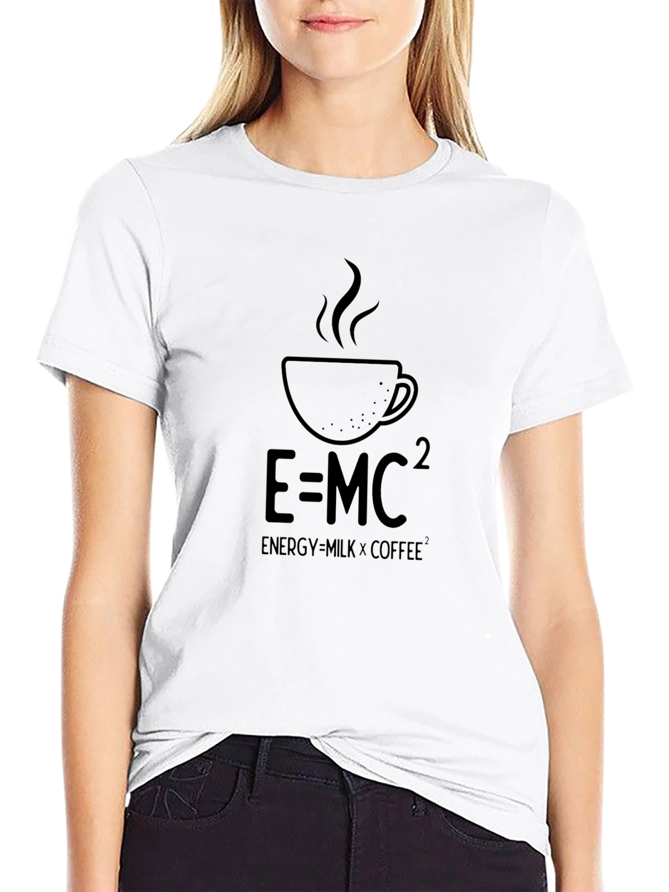 E=MC² Coffee Equation T-Shirt