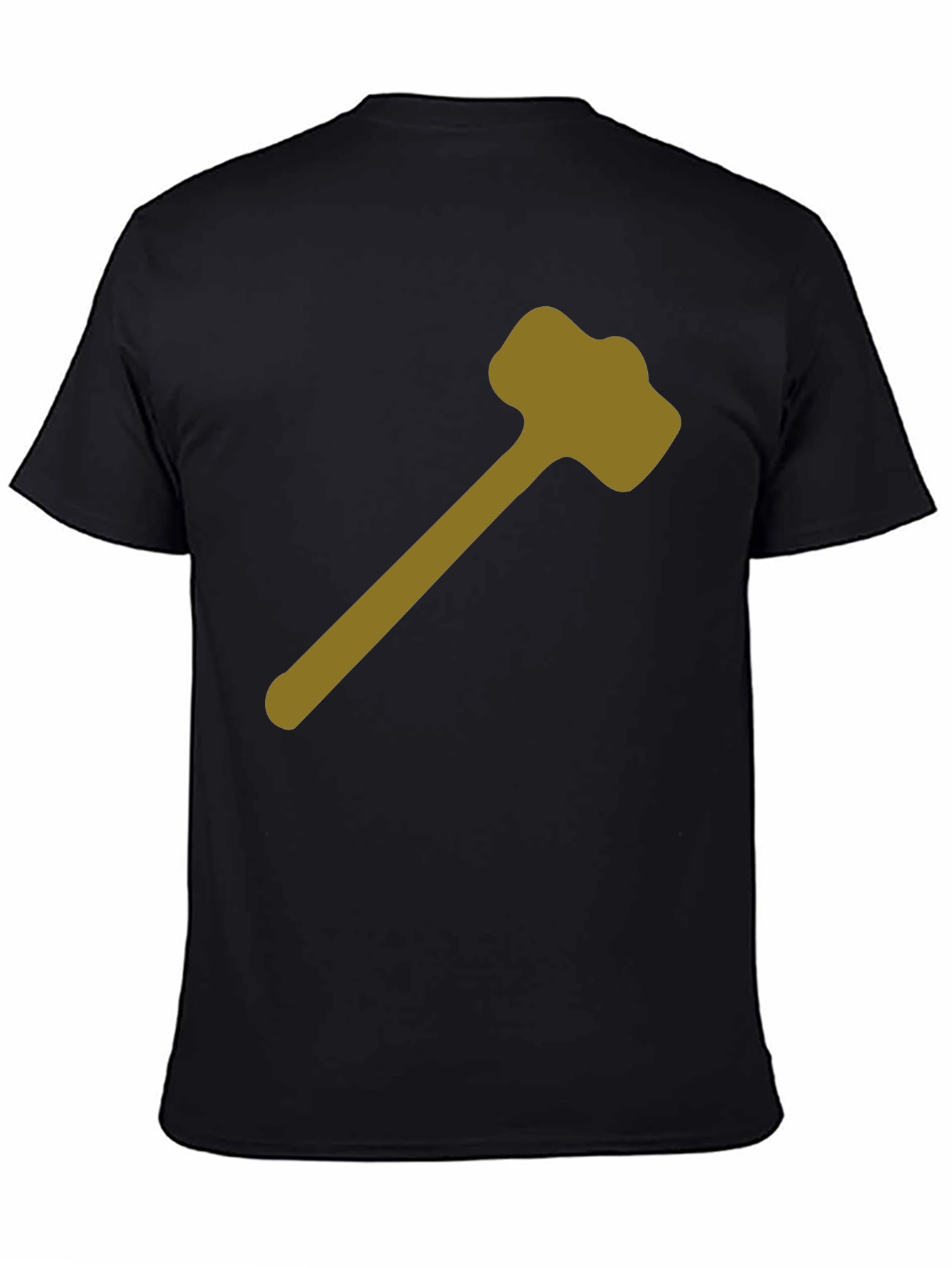Hammer Time Black T-Shirt - Novelty Design