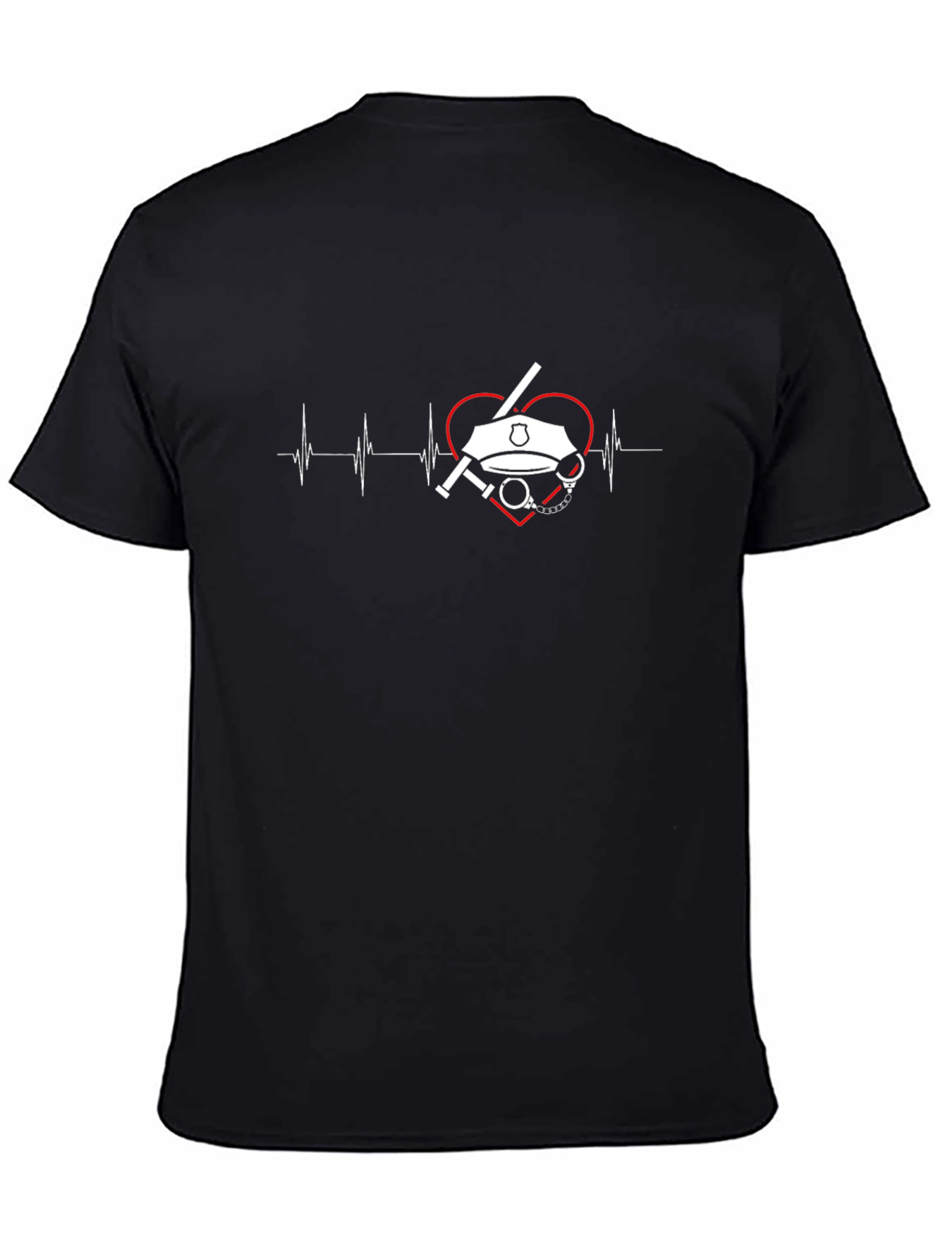 Police Love Black T-Shirt