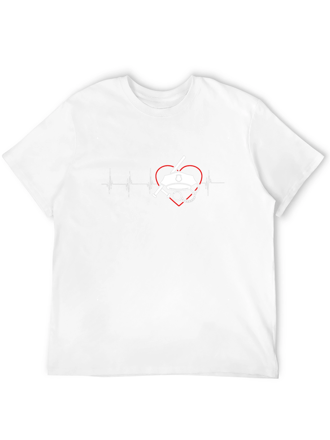 Police Love Black T-Shirt
