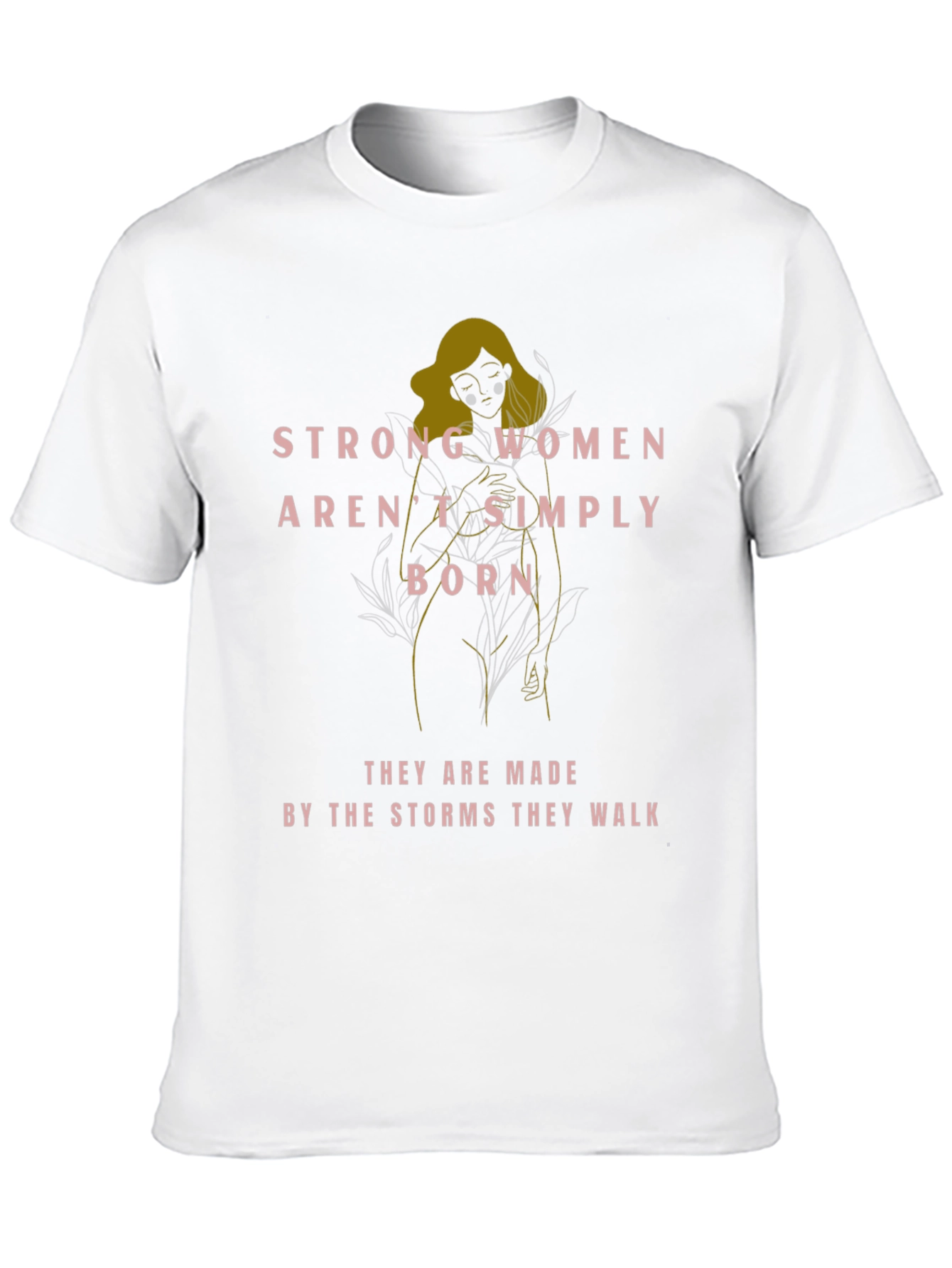 Empowered Womens Black T-Shirt