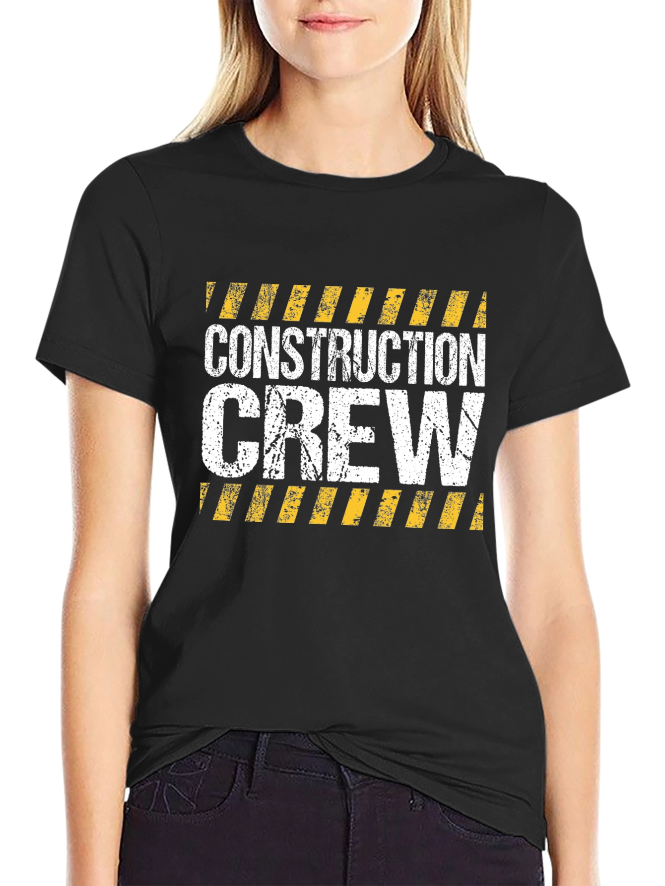 Construction Crew T-Shirt - Black