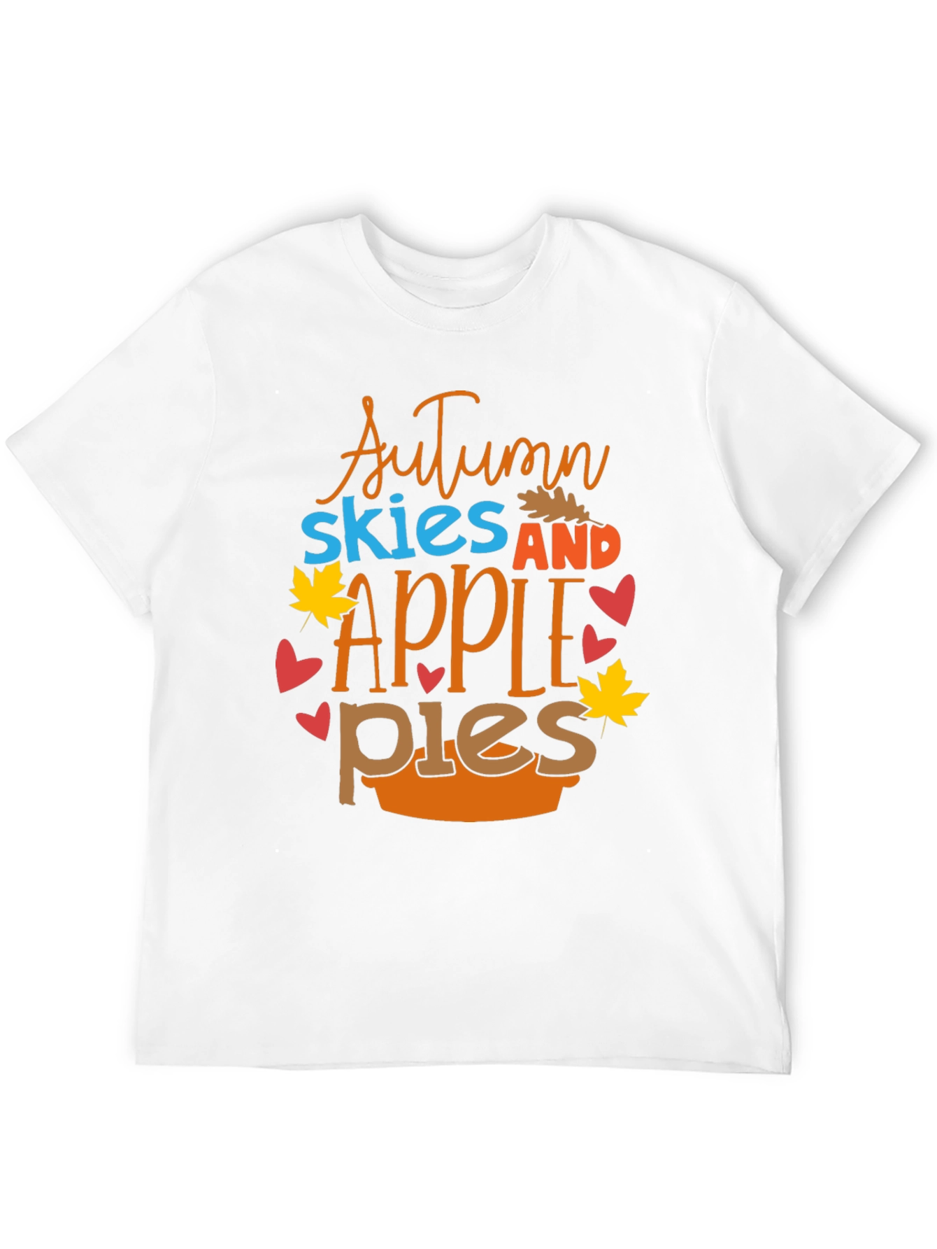 Autumn Skies & Apple Pies Graphic T-Shirt