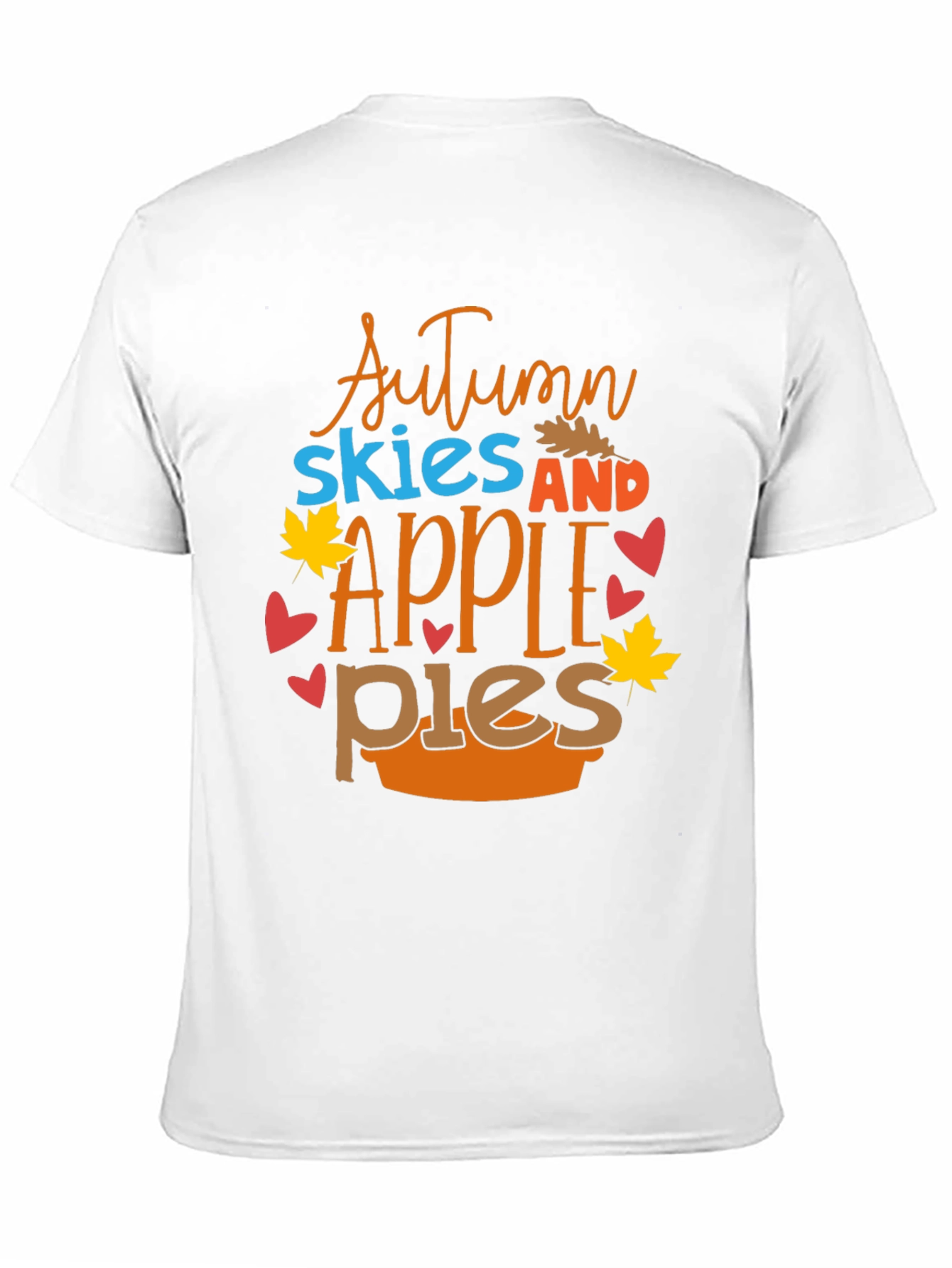 Autumn Skies & Apple Pies Graphic T-Shirt